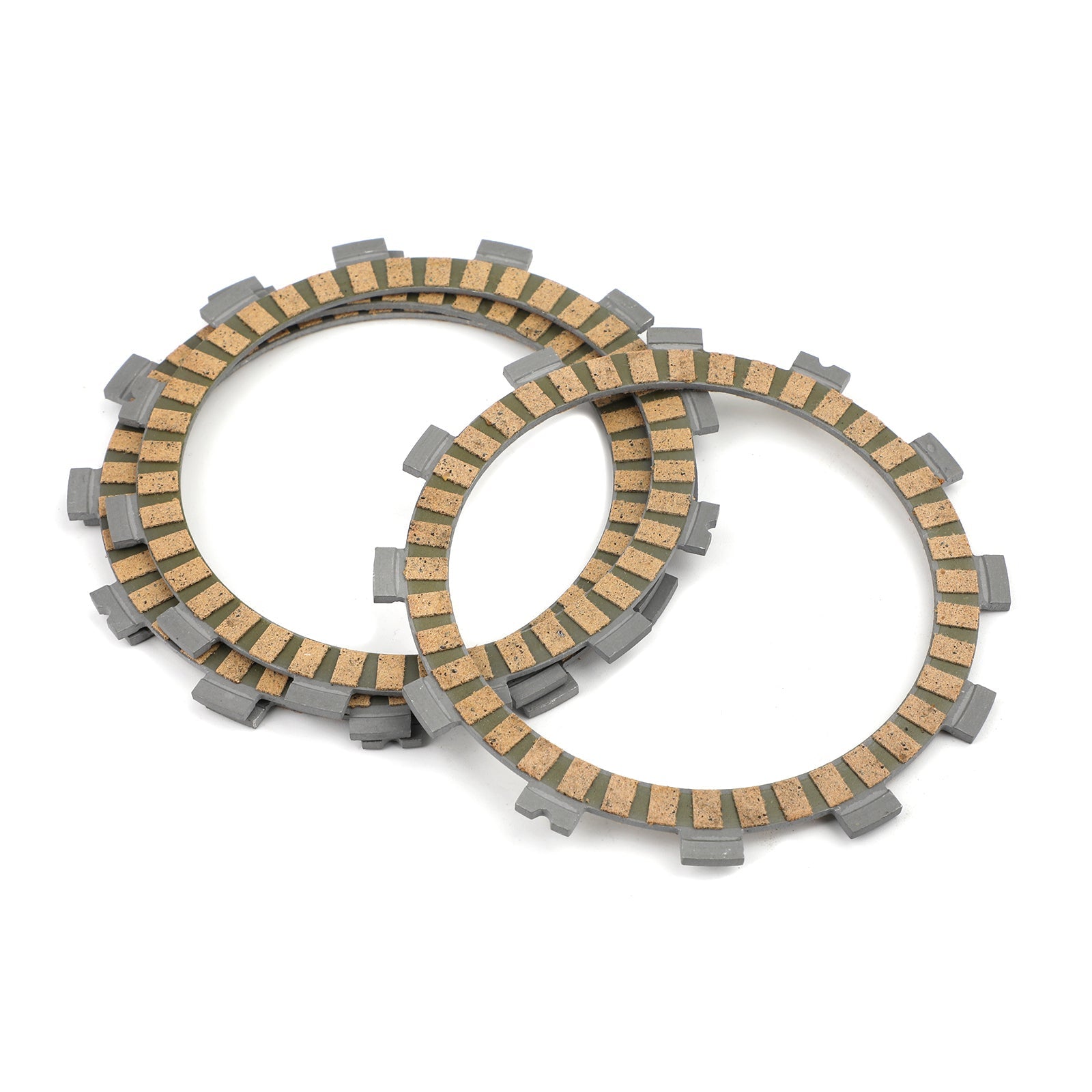 Areyourshop Kit frizione e dischi attrito in acciaio per Suzuki DS80 JR80 RM80