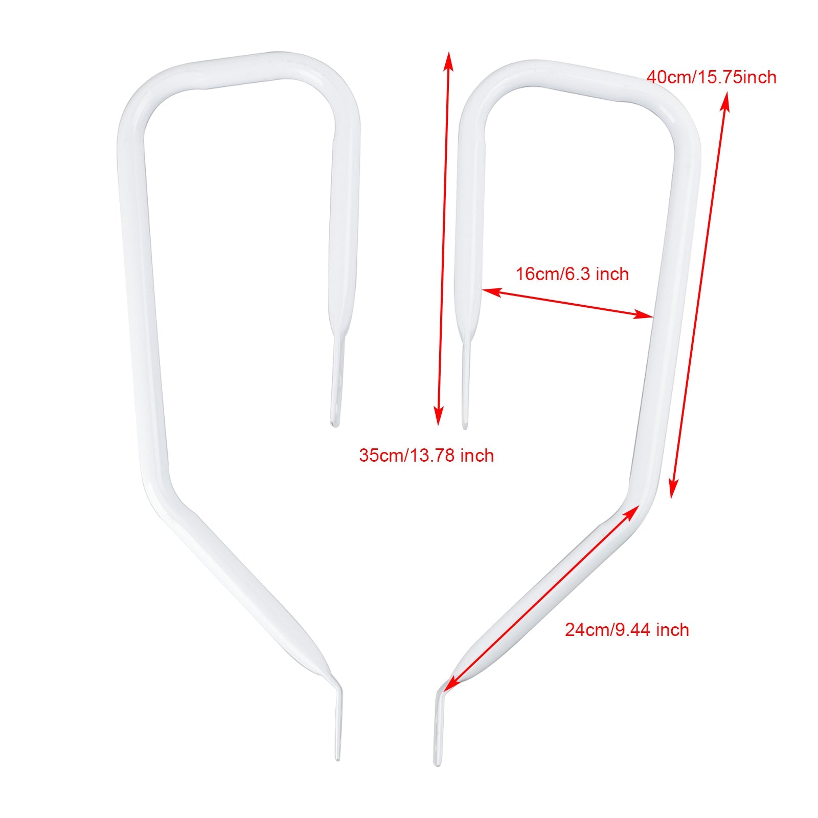 Coppia di braccioli per corrimano per scaletta per soffitta, di sicurezza di ricambio