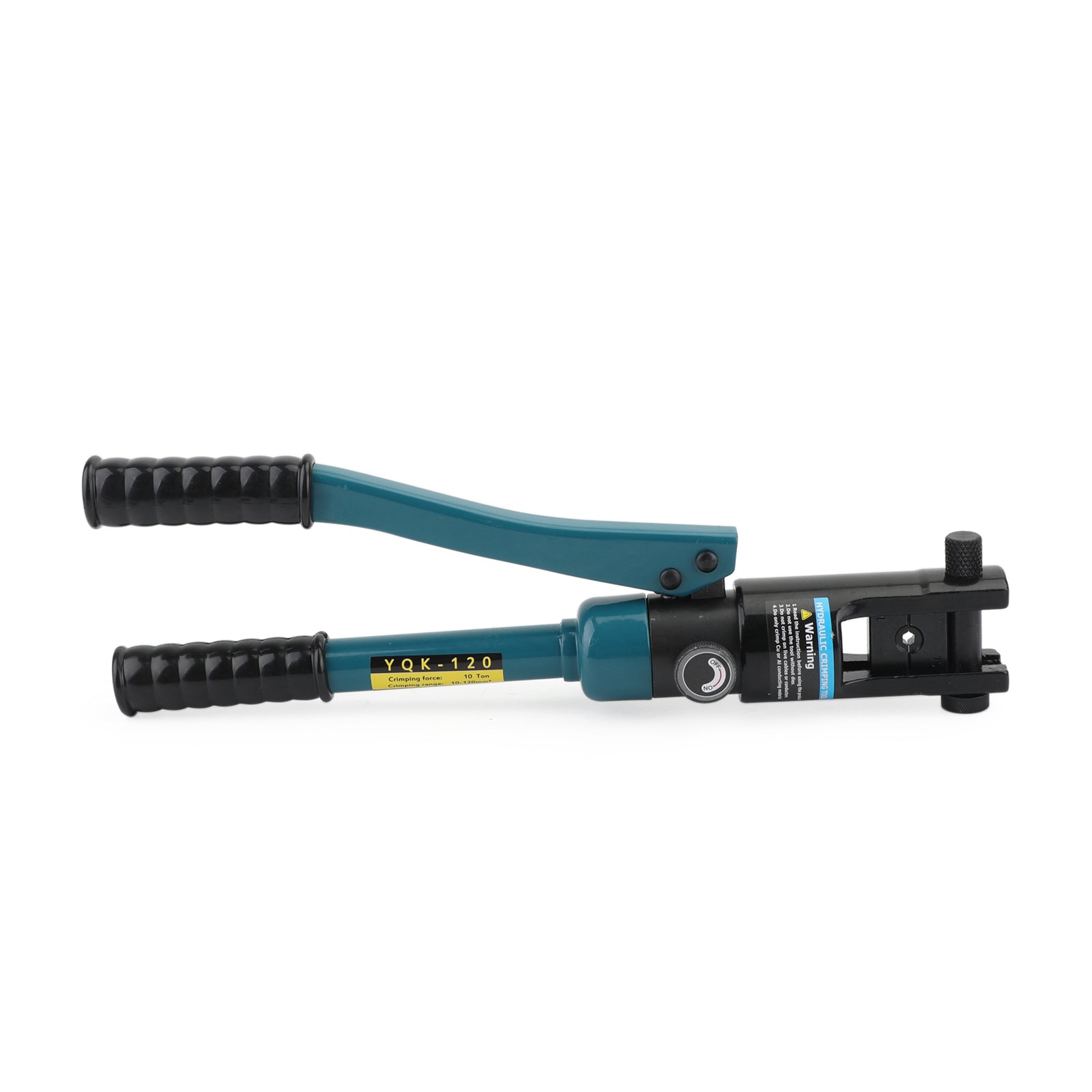 Pince à sertir de borne de cosse de câble de batterie de fil hydraulique amélioré 10T et 8 matrices noires