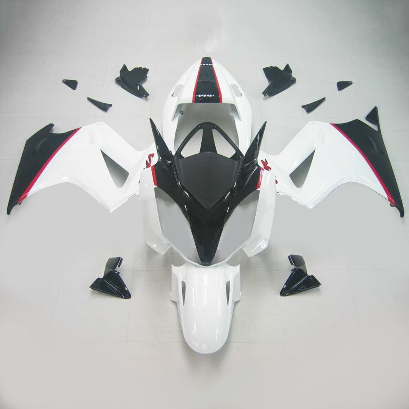 Amotopart suojat Honda VFR800 2002-2012 Ruiskutus ABS Muovikori 009# Generic