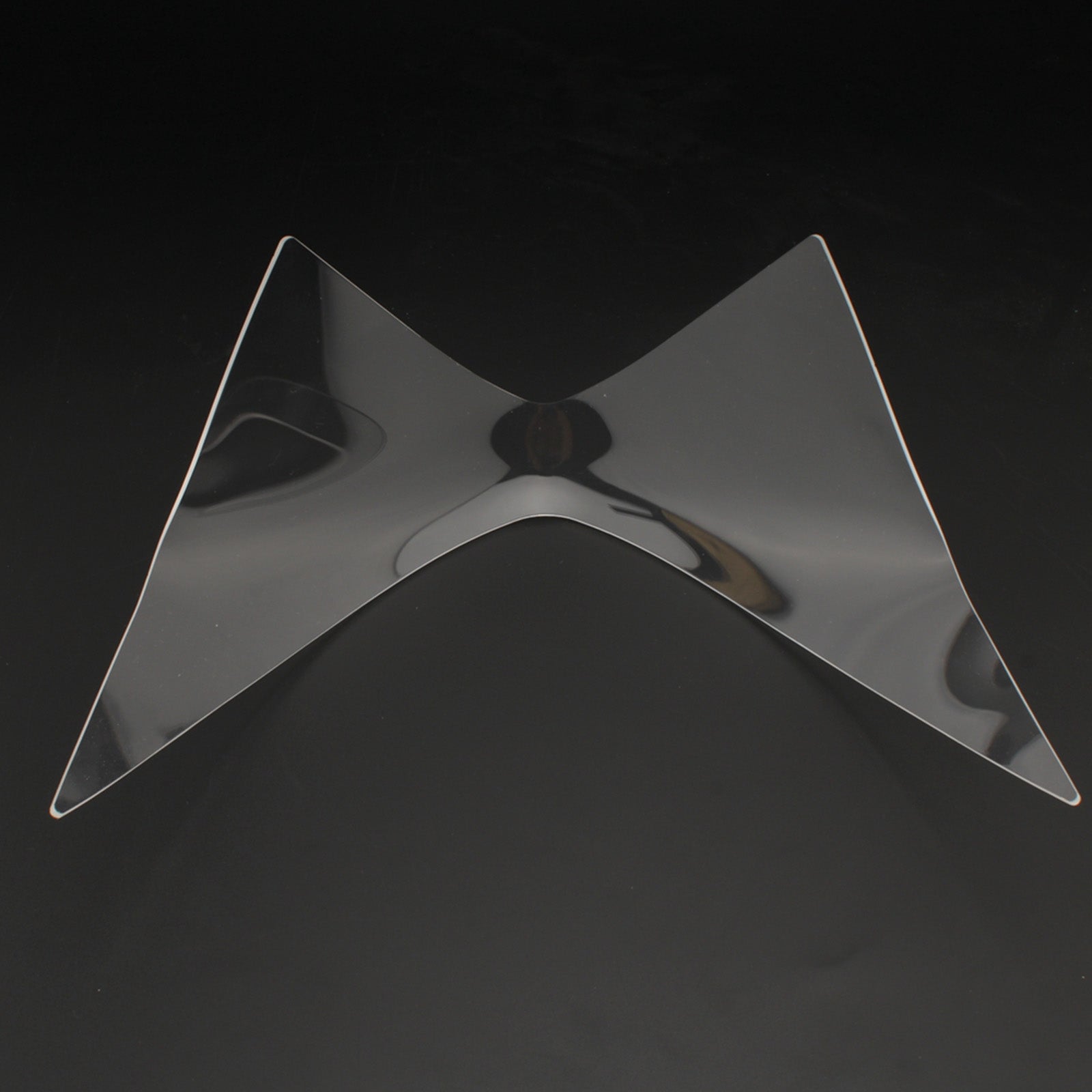 Zaščitnik sprednjega žarometa leče, primernega za Kawasaki Z250 Z300 Z800 13-16 generični dim