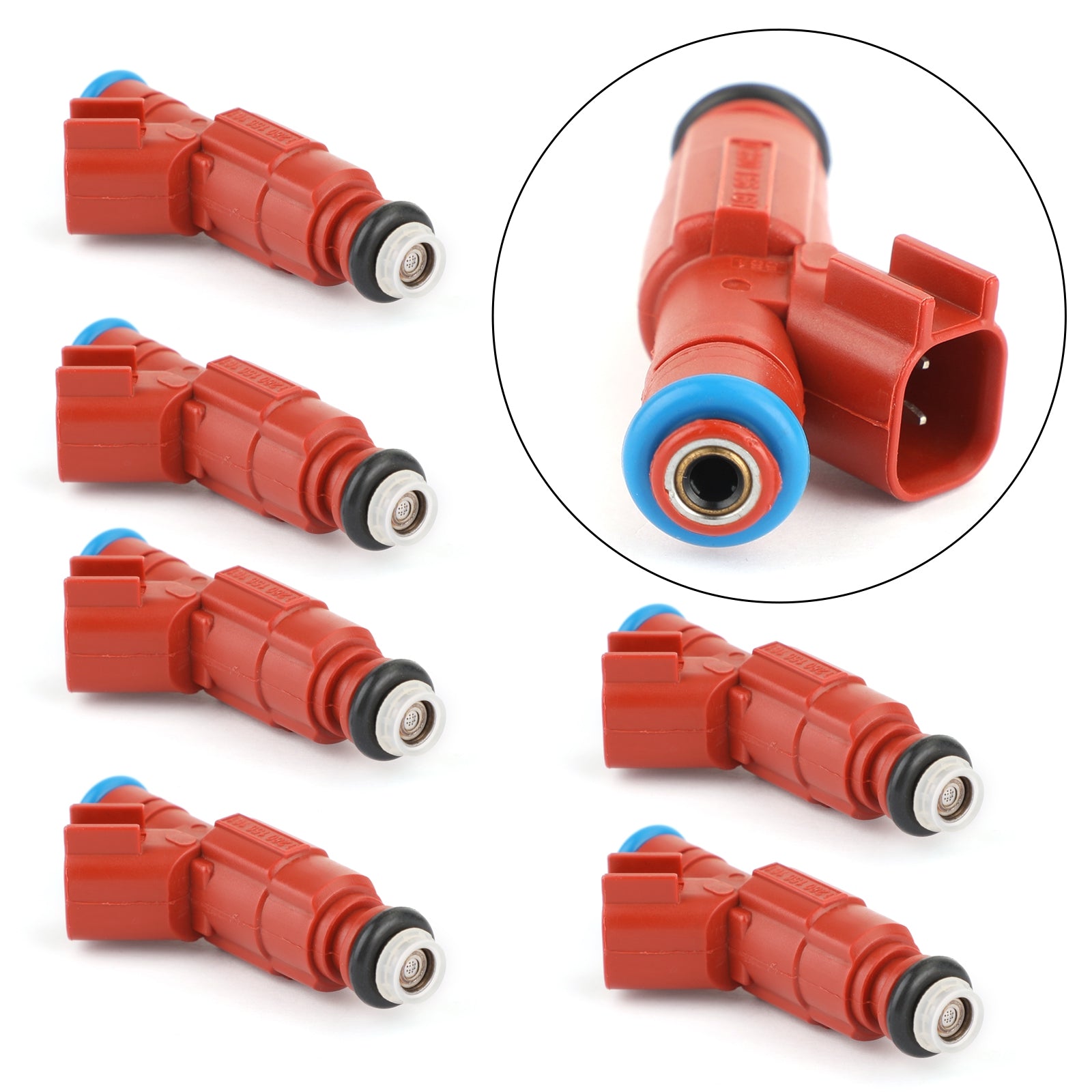 6 pièces 12 trous injecteurs de carburant de remplacement pour Wrangler Mustang 0280156161 générique