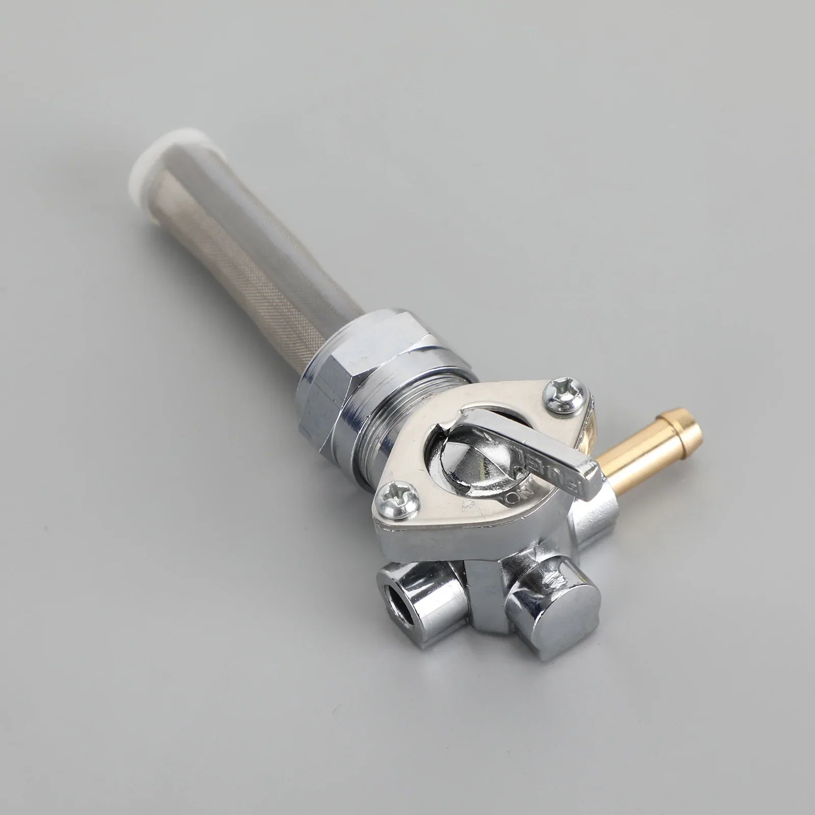 Llave de purga para grifo de combustible, espita recta de 22 mm para Softail Electra Glide Road King Generic