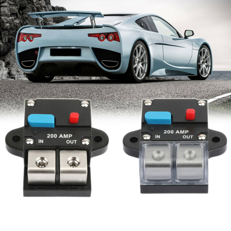 Assicurazione del blocco fusibili con ripristino automatico dell'interruttore automatico audio per auto da 200 A AMP