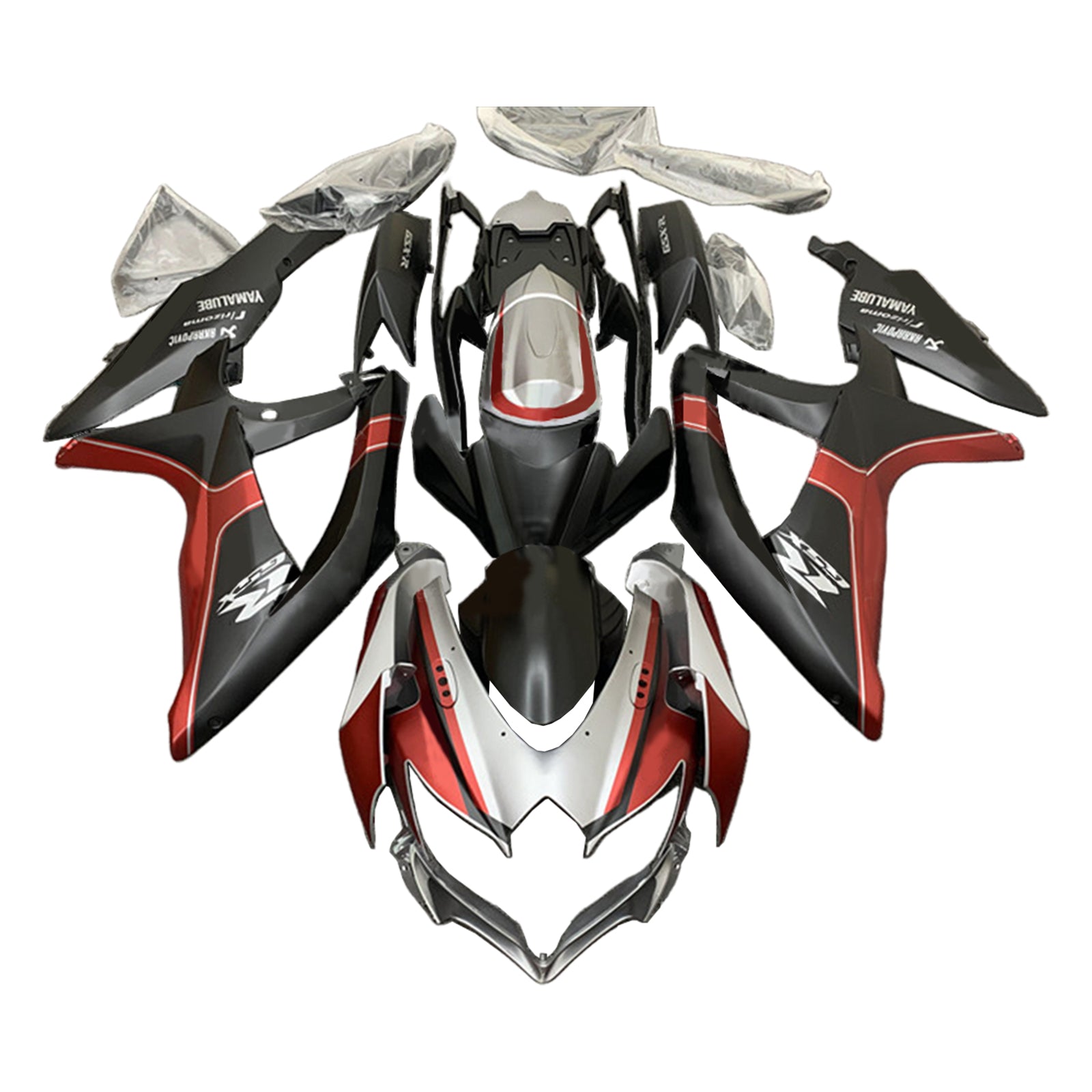 Amotopart Suzuki GSXR 600/750 2008-2010 K8 Kit Carrosserie Plastic Abs