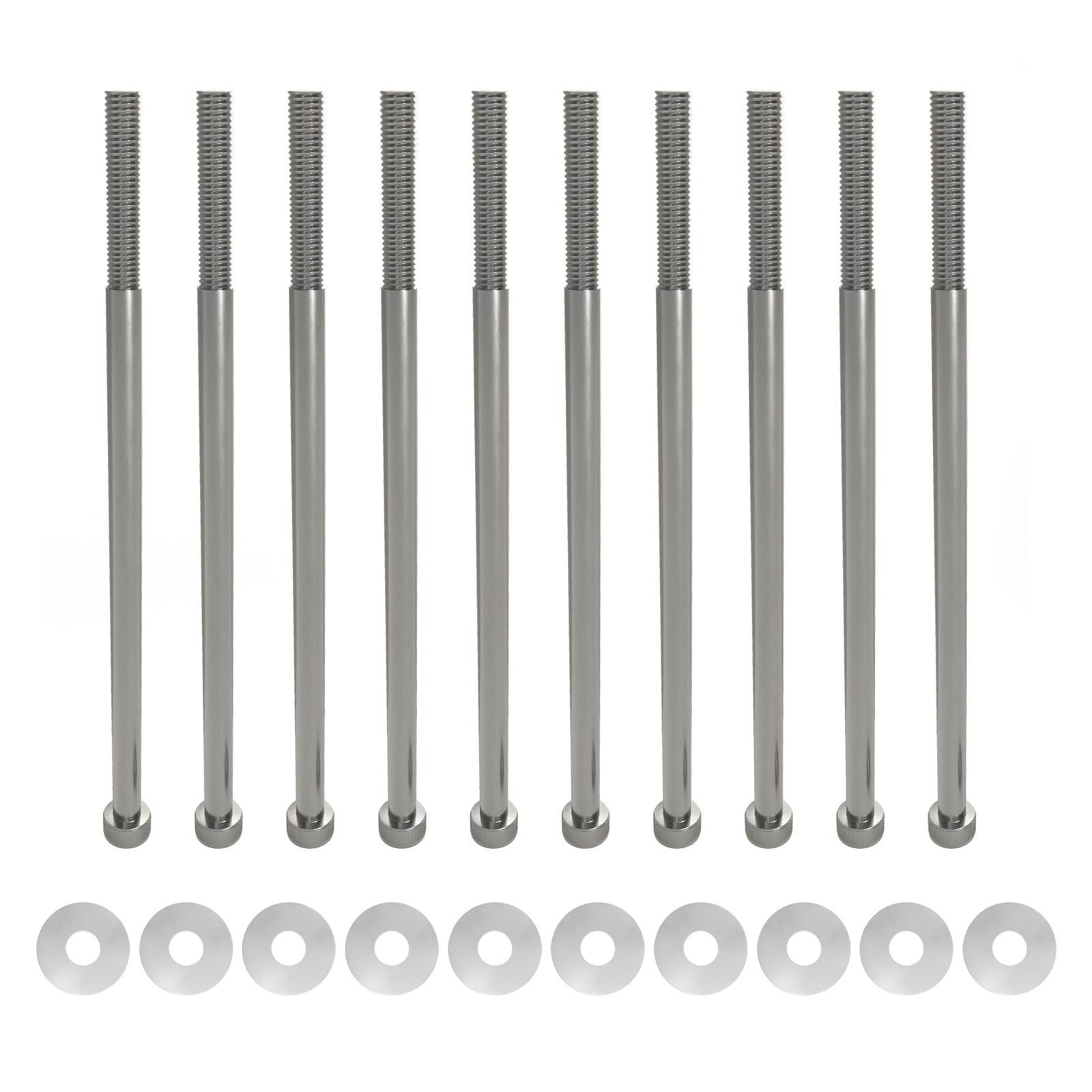 Boulons de collecteur d'admission en acier inoxydable pour LS1 LSX LS2 LS3 LS6 Camaro Corvette GM générique