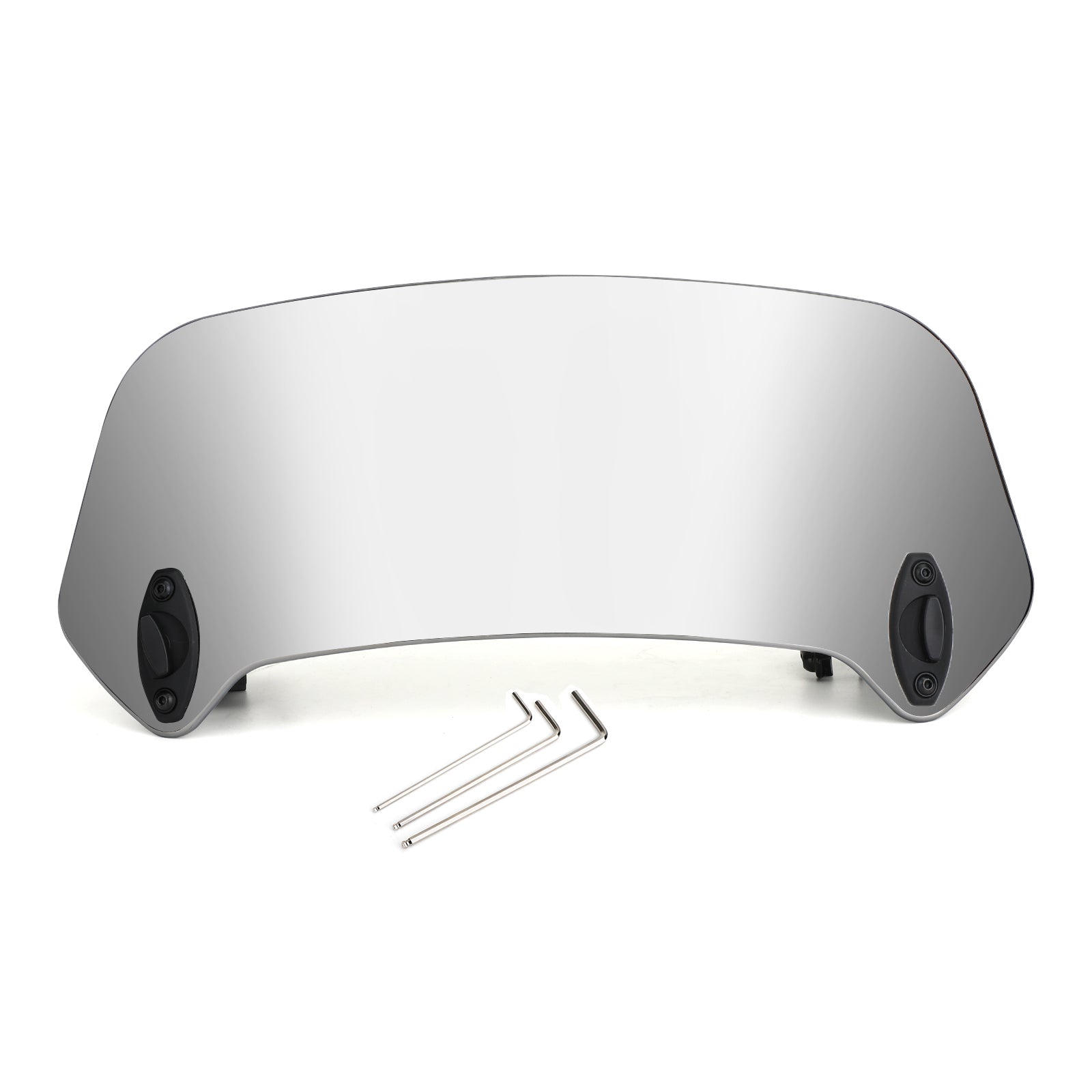 Clip regolabile in moto sul deflettore del vento di espansione del parabrezza