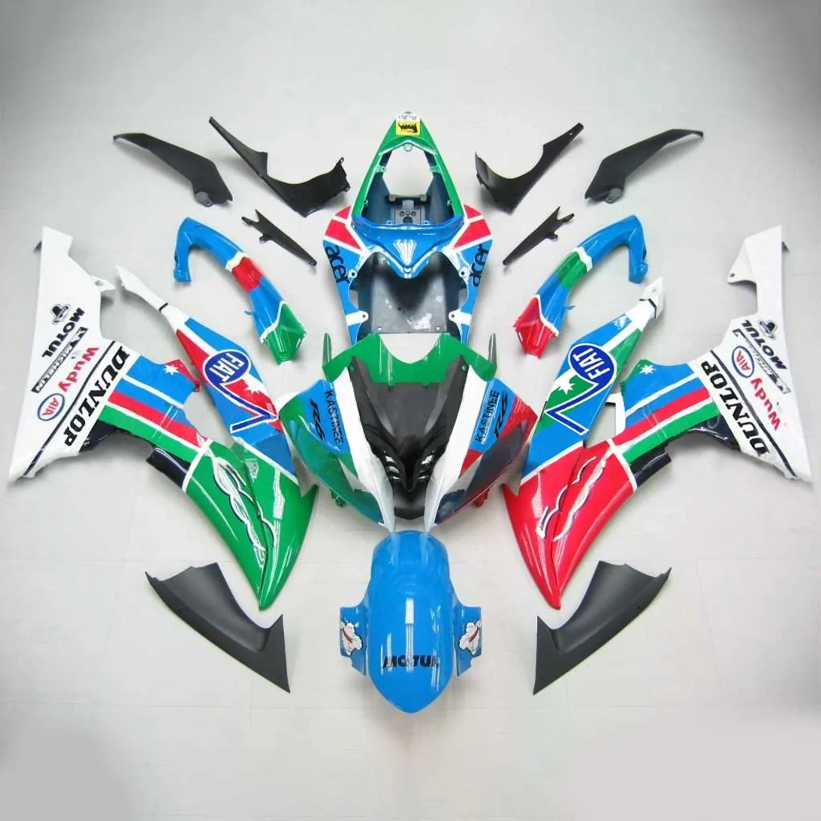 Amotopart Sealing Kit za Yamaha YZF 600 R6 2008-2016 generic