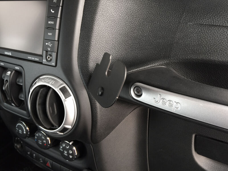 Para Jeep Wrangler JK 2011+ 75 WX ST CB Radio Soporte para micrófono Barra de agarre para pasajero