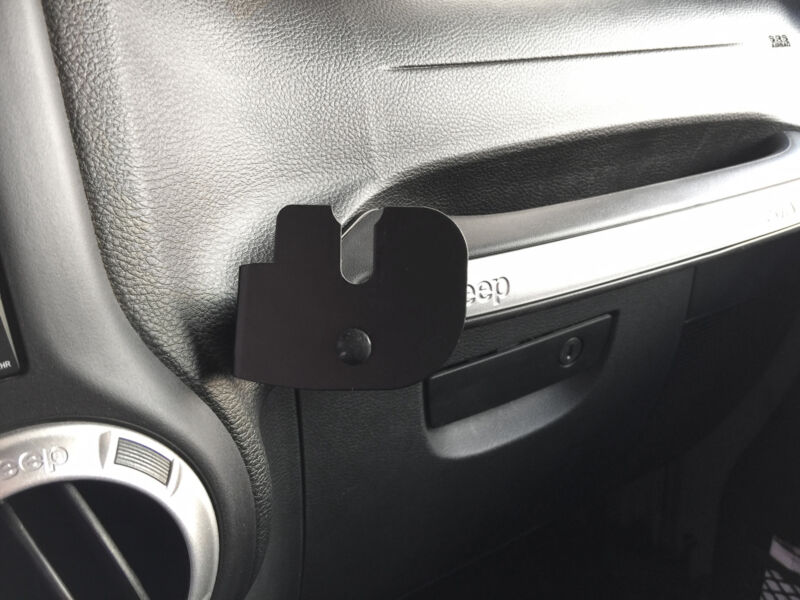Para Jeep Wrangler JK 2011+ 75 WX ST CB Radio Soporte para micrófono Barra de agarre para pasajero