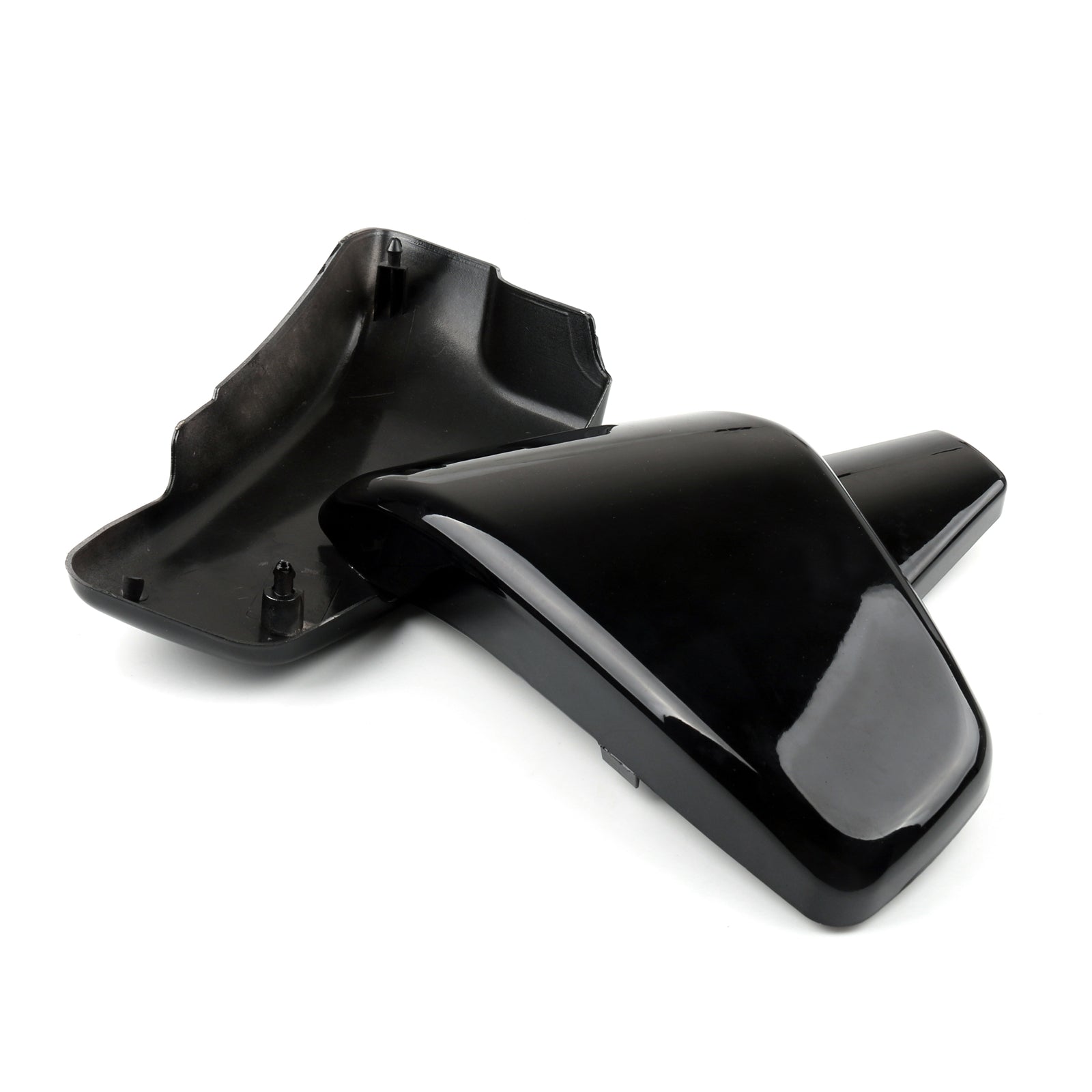 ABS batterij zijkappen voor Honda VT600 Shadow VLX600 Deluxe 1999-2007 zwart