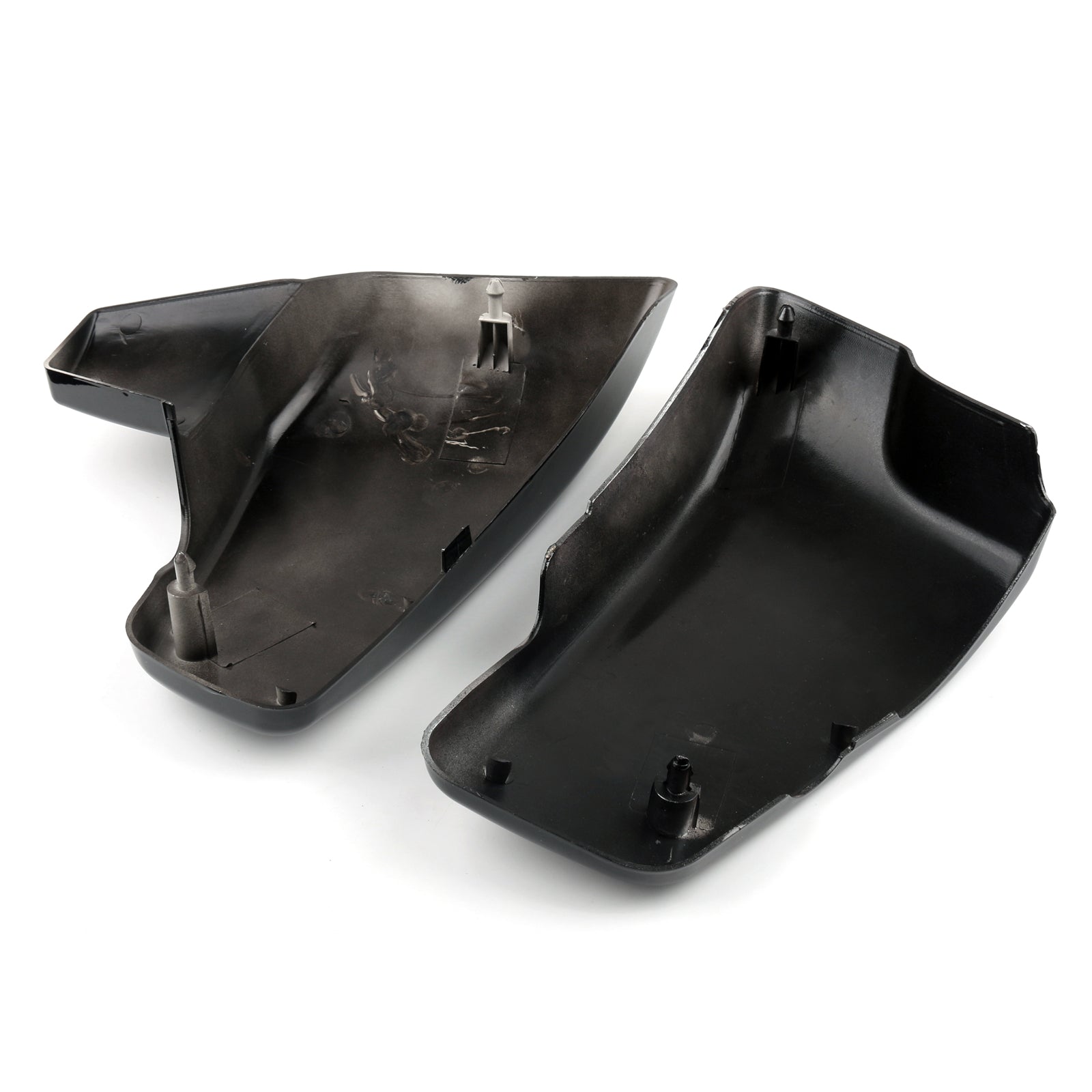 ABS batterij zijkappen voor Honda VT600 Shadow VLX600 Deluxe 1999-2007 zwart