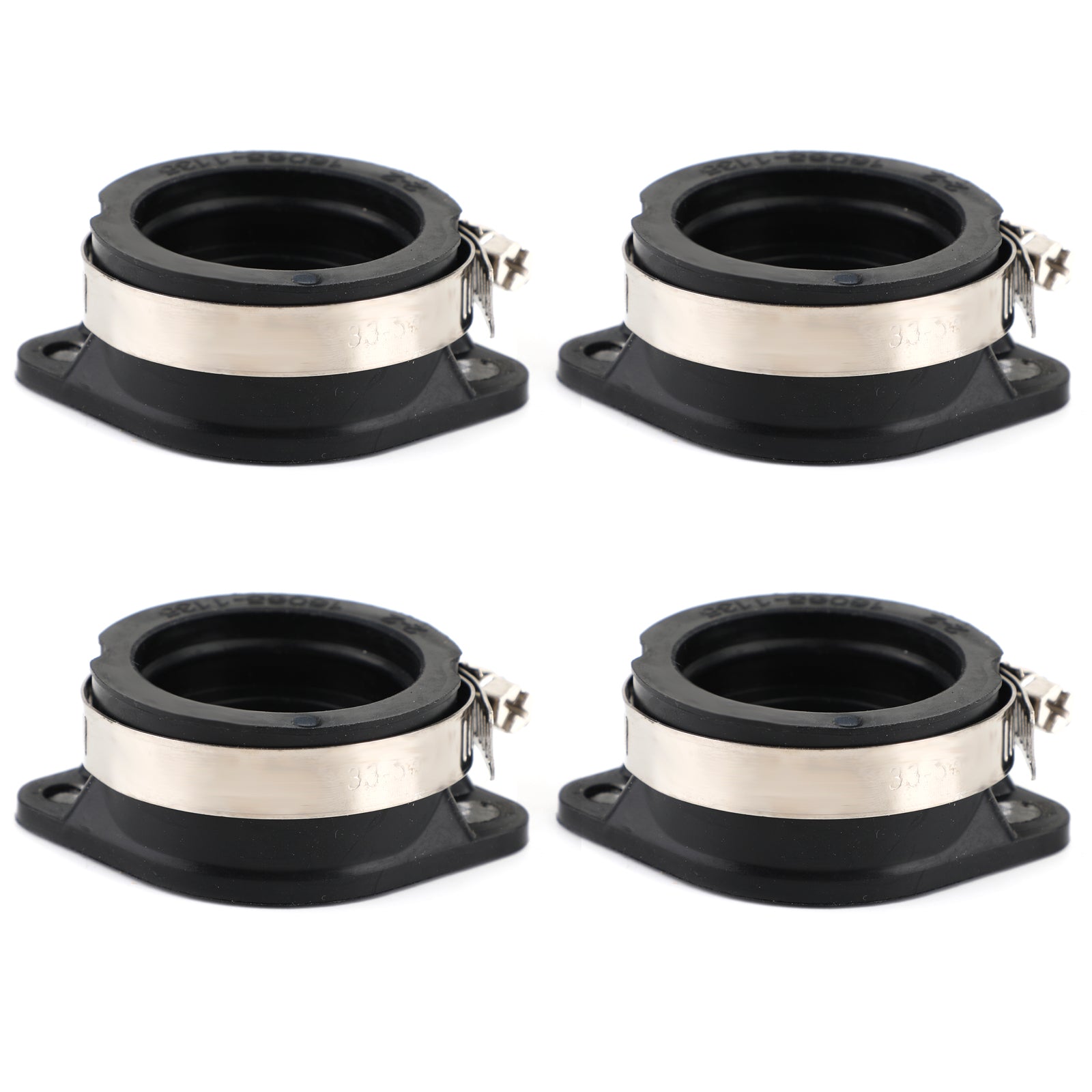 Kit cuffia collettore di aspirazione Kawasaki KZ1000 KZ1100 1981-1982 16065-1135 4 pezzi