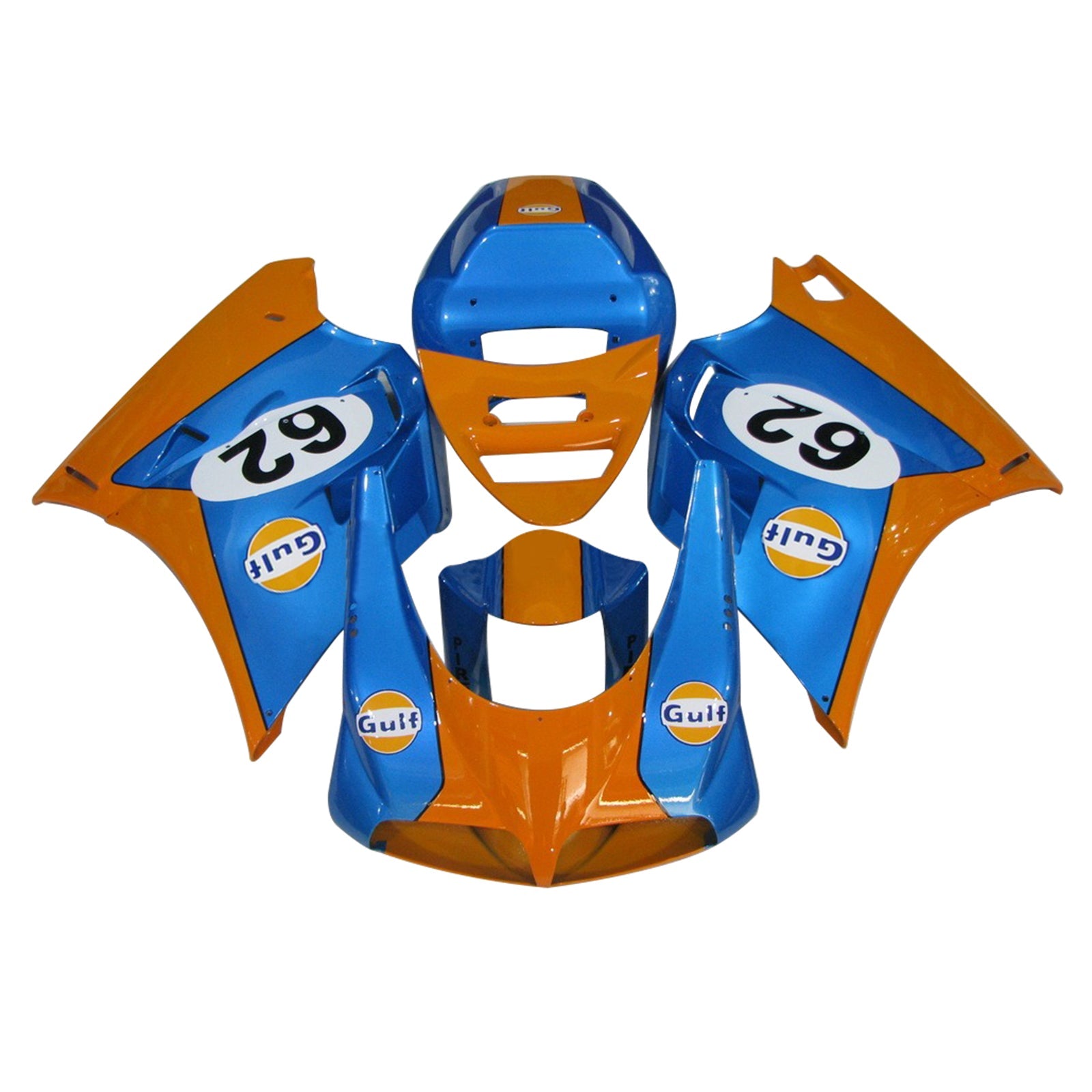 Amotopart Ducati 996 748 1996-2002 Zestaw nadwozia ABS Fairing