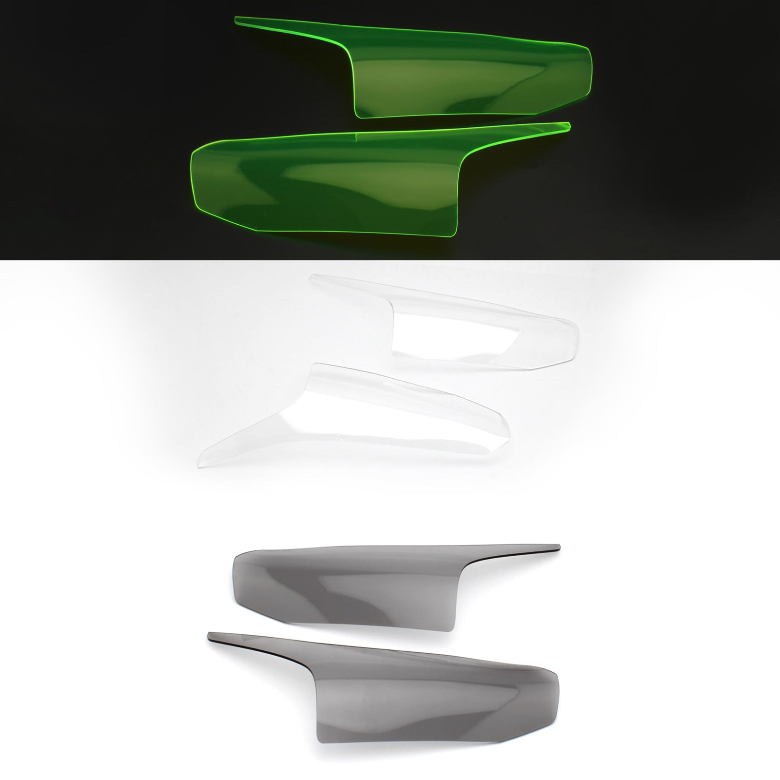 Headlight Lighthouse -objektiivin suojaus, joka sopii Honda CBR650R 2019-2021: lle yleinen savu