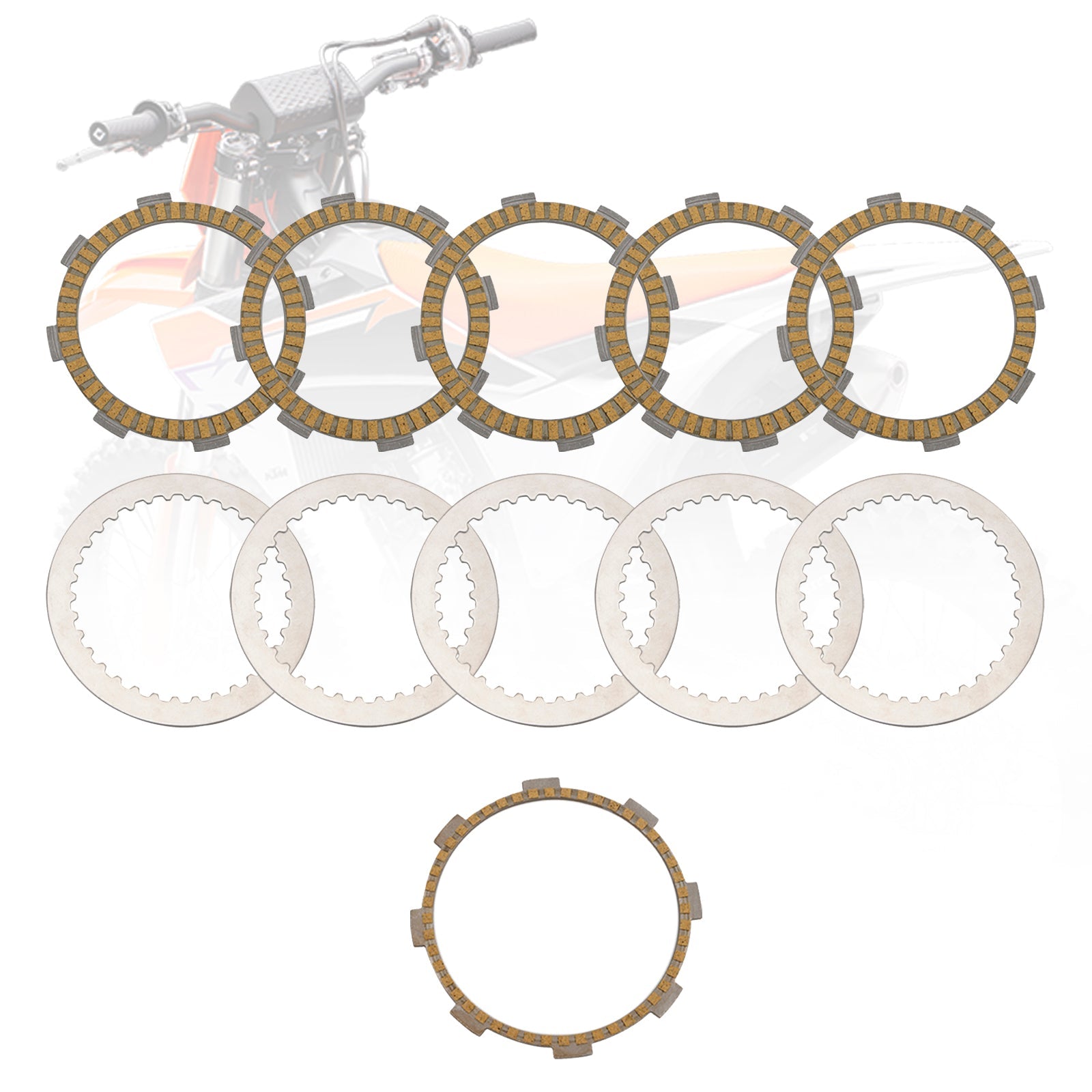 90132011000 / 90132111000 RC200 2014-2022 Koppelingsfrictieplaatset