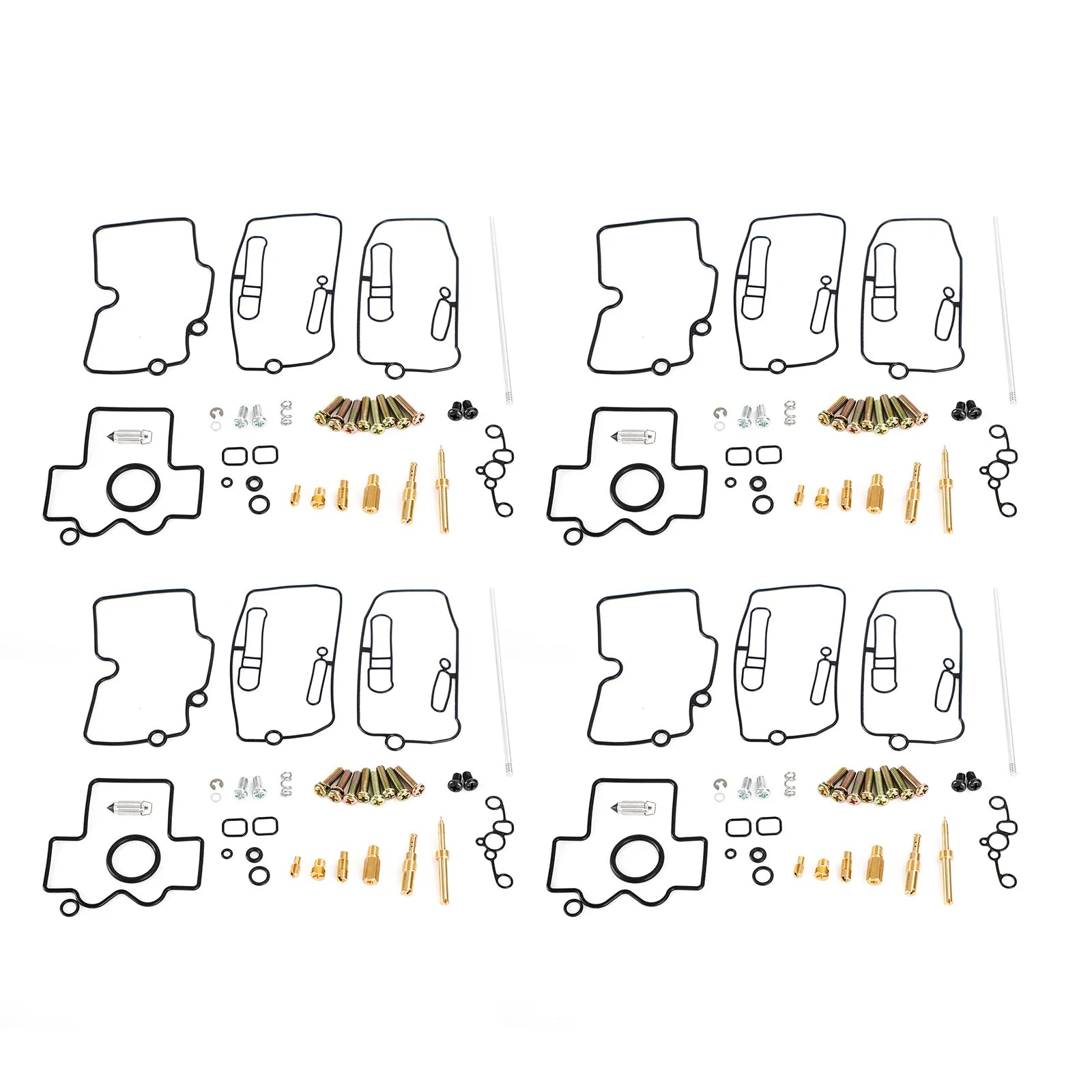 Kit de réparation de reconstruction de carburateur 4X pour Yamaha YFZ450 2004-2009 générique