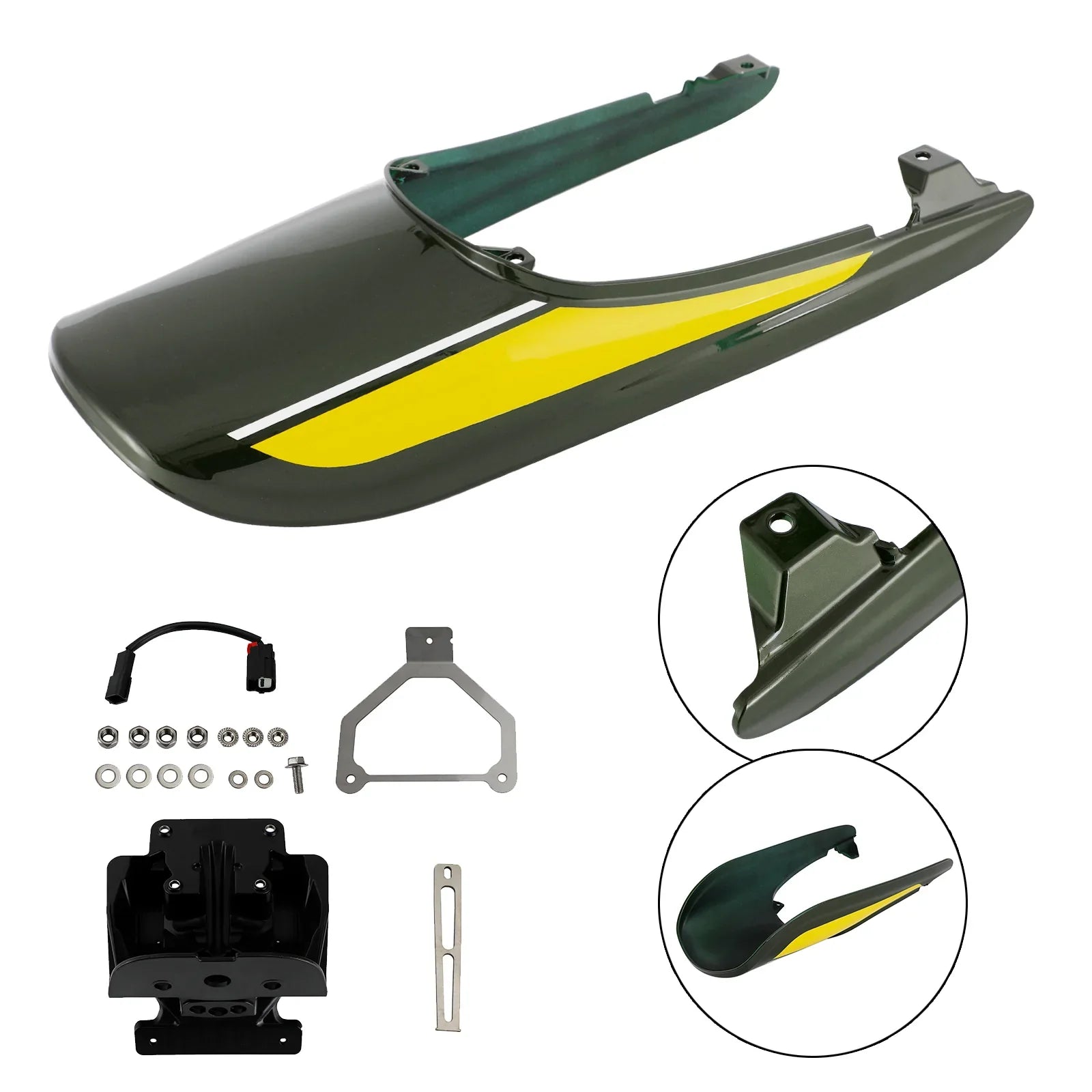 Kawasaki Z900RS 2018-2022 Ogon Fairing + Obsługa tablicy rejestracyjnej