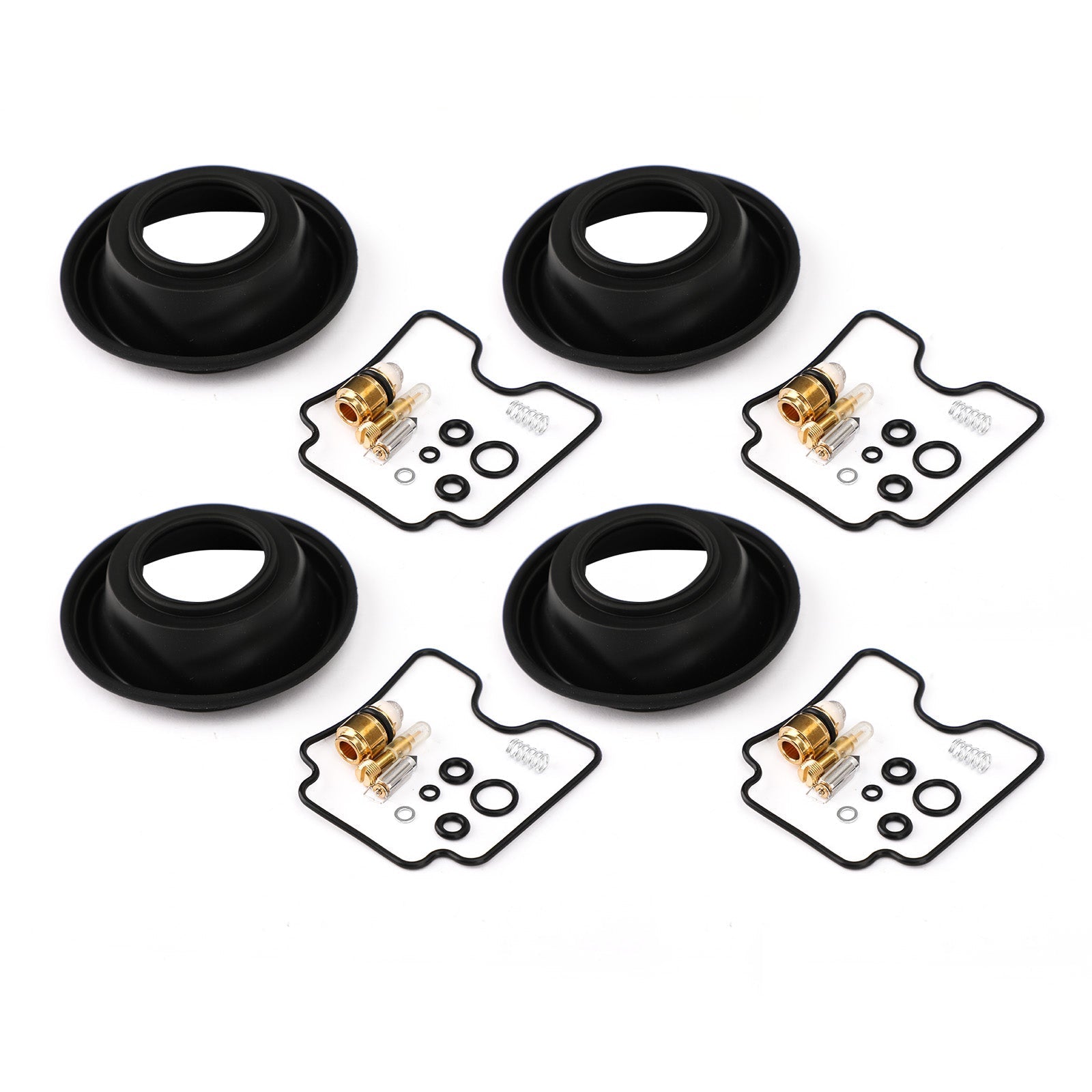 Kit de reparación de carburador pistón diafragma goma para Bandit GSF1200 GSF1200S 01-05 Generic
