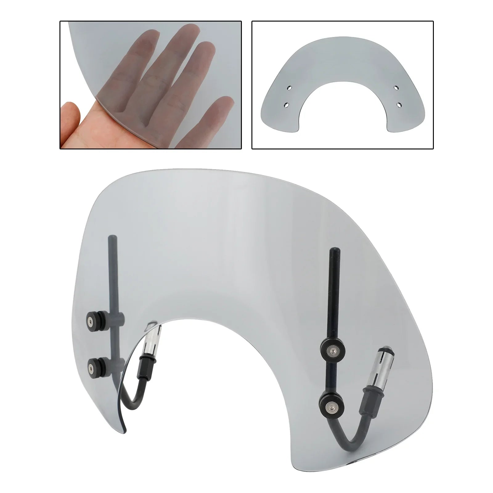 Vespa Primavera 150 2014-2021pare Kratko vetrobransko steklo