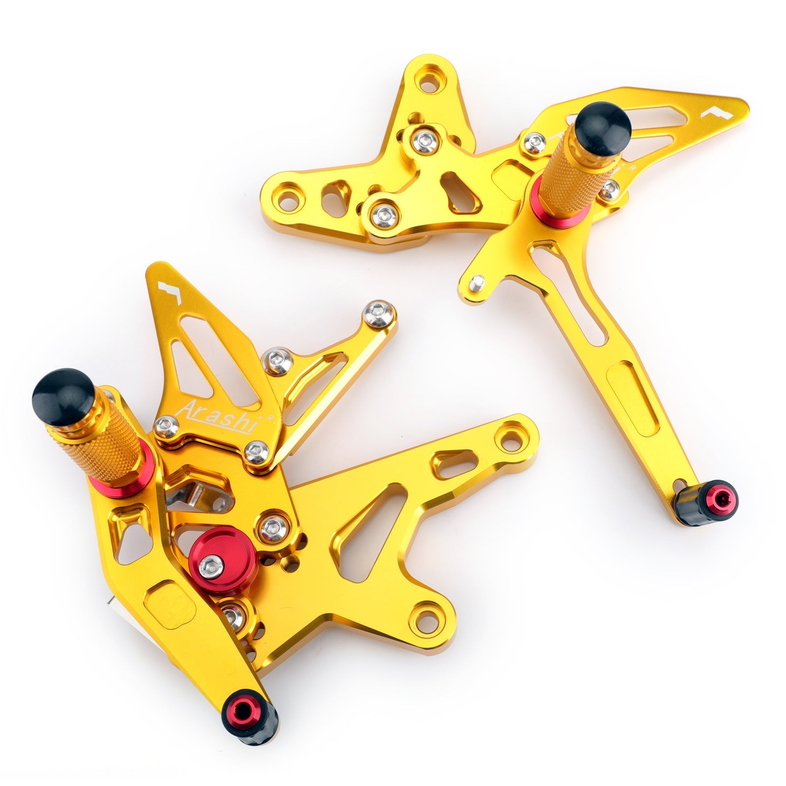 Pilot steruje tylnymi zestawami podnóżka dla Kawasaki ZX-R 400 Ninja 2018-2019 Generic Generic