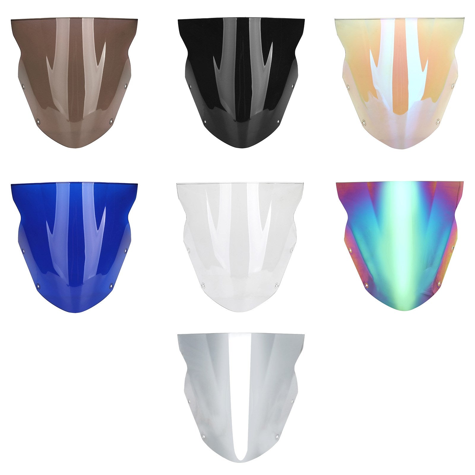 Parabrezza parabrezza per kawasaki ninja 650 er6f 2009-2011 generico