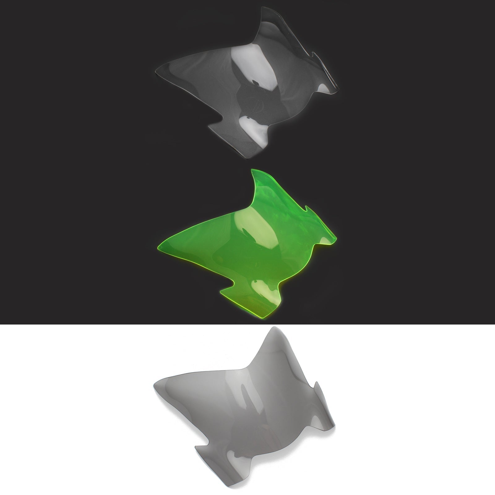 Bescherming van de voorste koplamplens geschikt voor Suzuki GSX-S 1000 GSX S 1000 17-21? Generieke rook