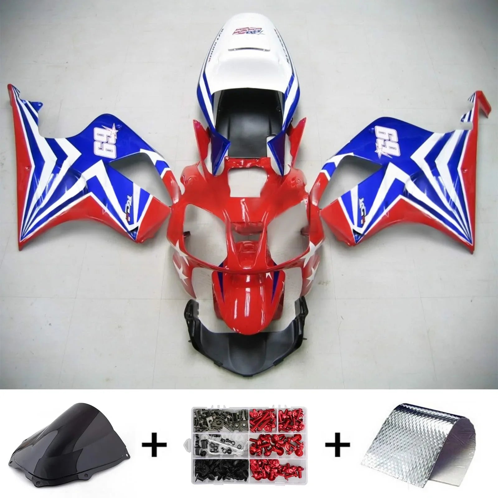 Amotopart suojasarja Honda VTR1000 RC51 2000-2006