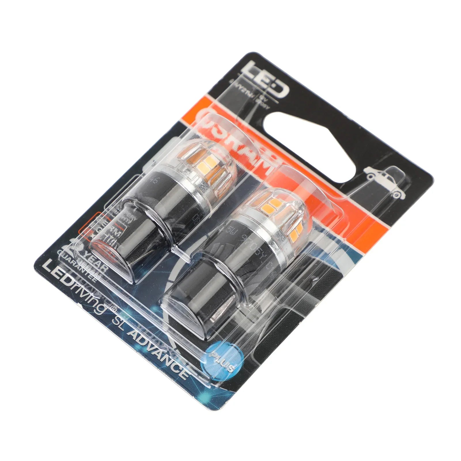 2x Per OSRAM 9705Y LED WY21W 12V2.5W WX3x16d Lampadine ausiliarie generiche per auto