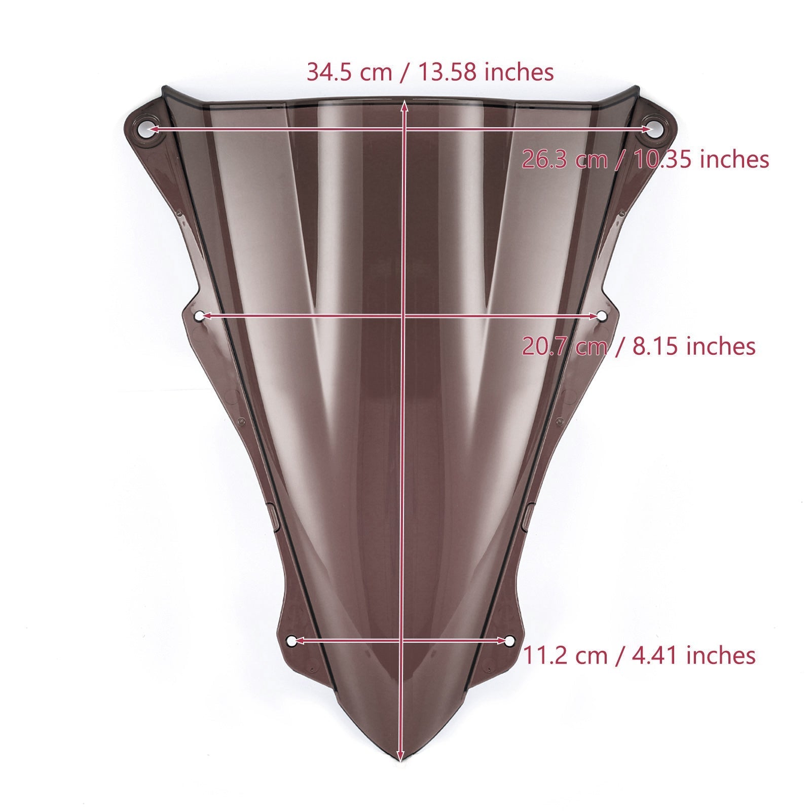 Protezione del parabrezza per Kawasaki Ninja ZX25R ZX-25R 2020-2021 Generico