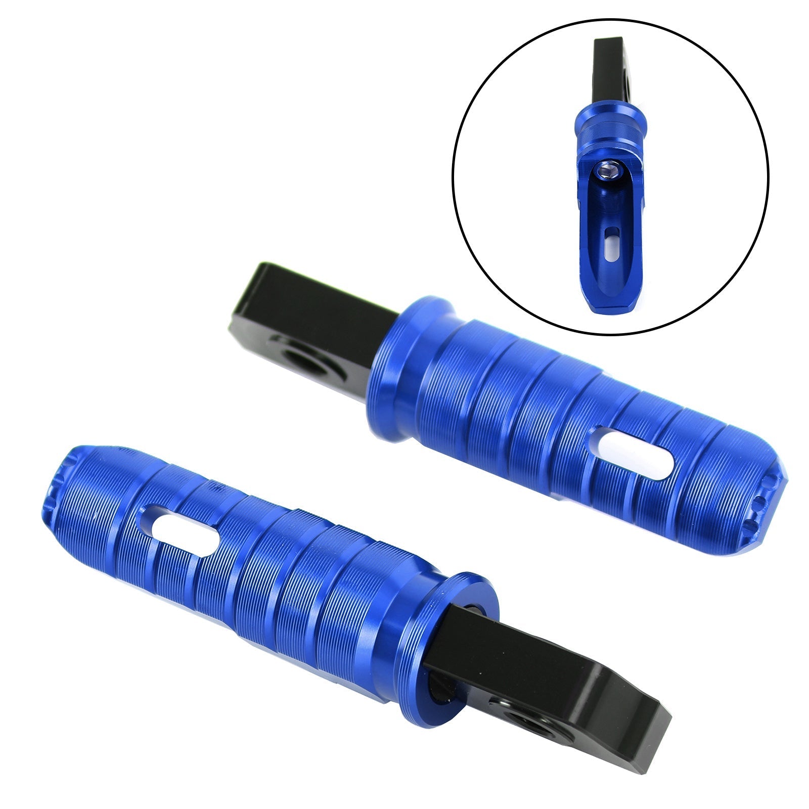 Piefrest antes del reposapiés para Aprilia GPR 125 150 250 Abr150 RS125 Tuono125 Genérico