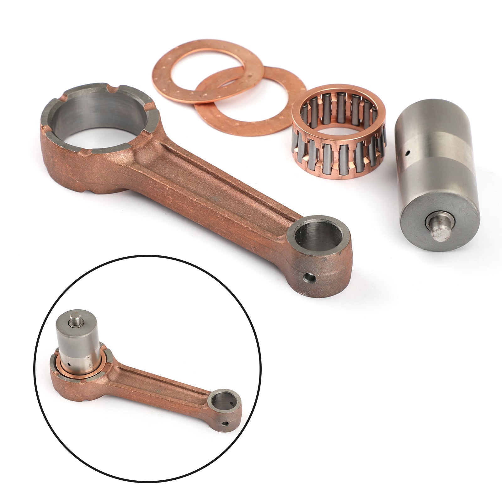 Kit biella manovella motore per Suzuki 12161-38201 GN DR TU GZ SP LT 250 EF Generico