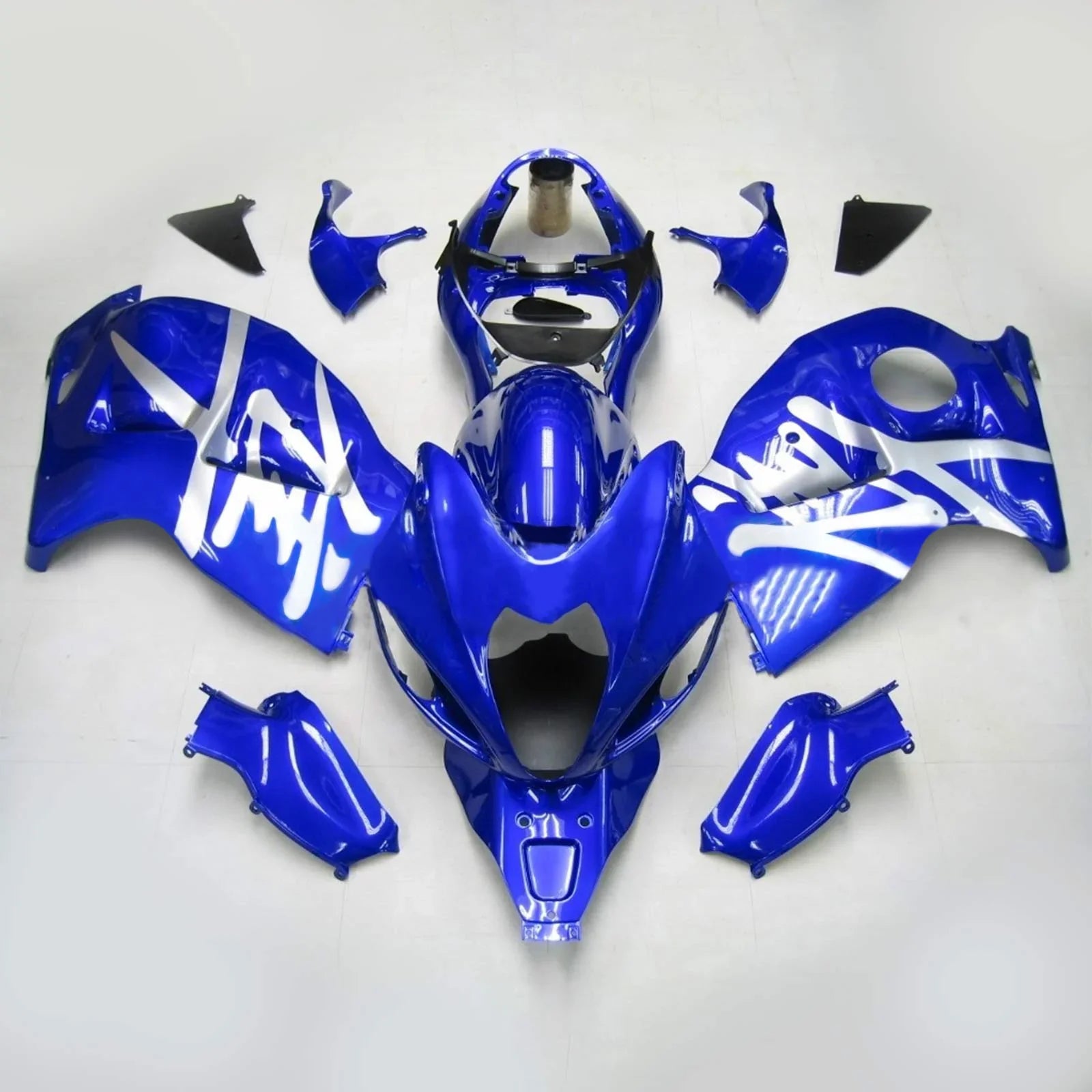 Amotopart Suzuki Hayabusa GSXR1300 1999-2007 Kit de carénage 'injection Carrosserie Plastique ABS