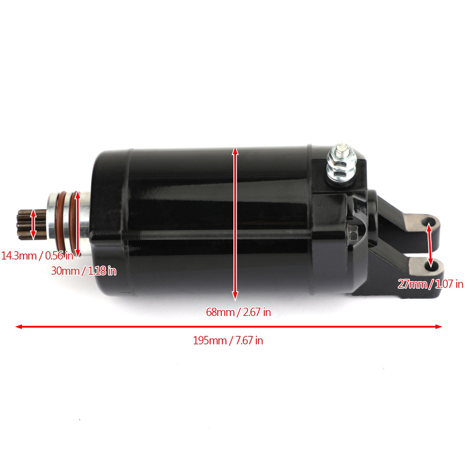 Nov zaganjalnik za Seadoo Spark 2 UP/3 UP 900 ROTAX ACE 14-19 420893830 420892426 Generic
