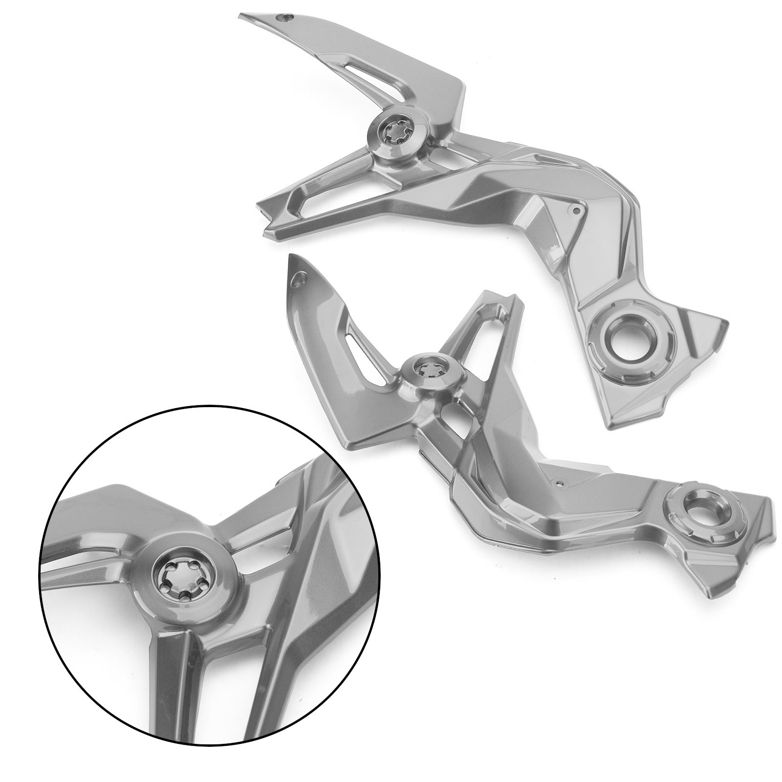 Motocykl ABS ABS Ochrona plastiku rejestracja Kawasaki Z900 2020-2021 Generic