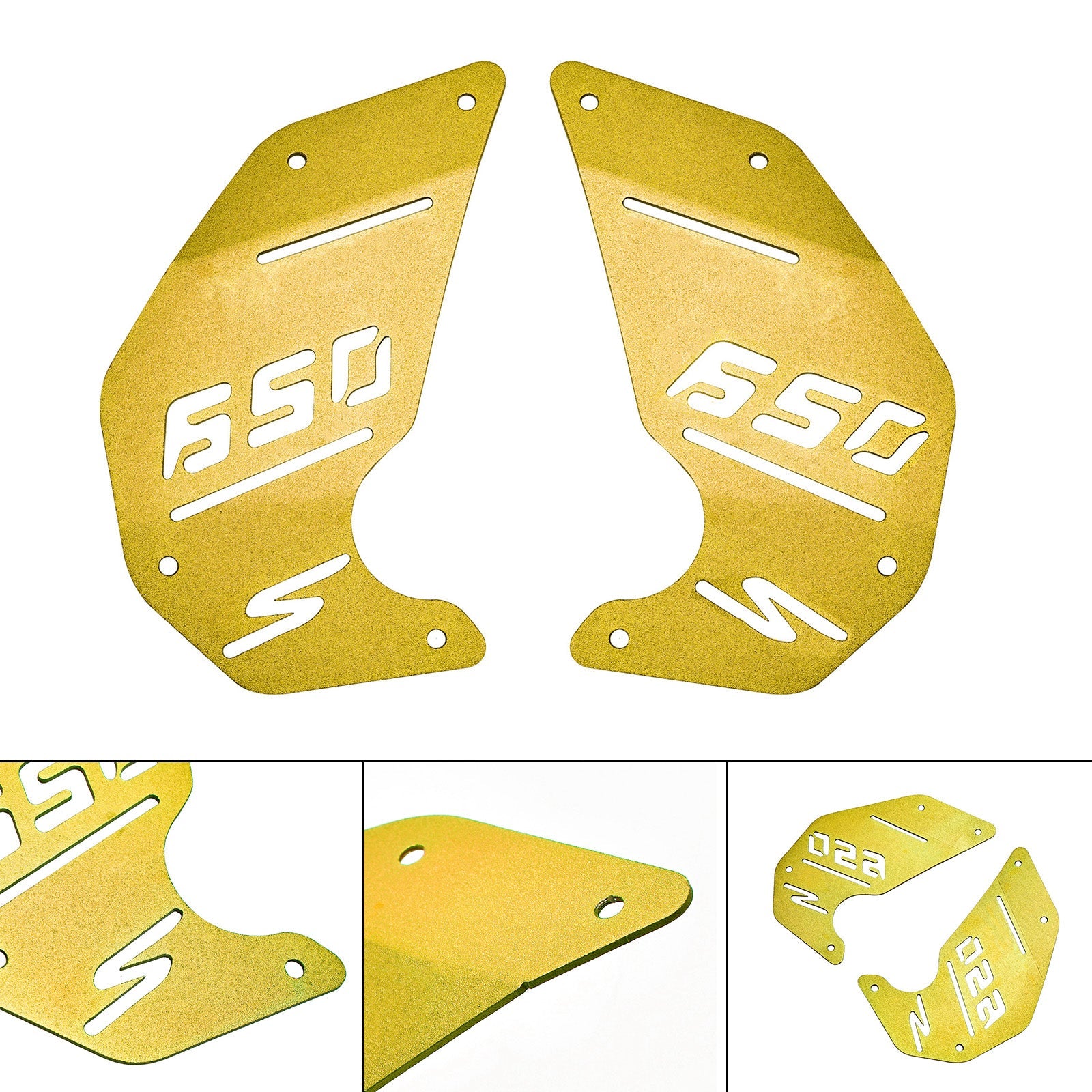 Motorbeschermer Zijpaneel Goud Voor Kawasaki Vulcan S En650 Vn650 2015-2022 Cafe