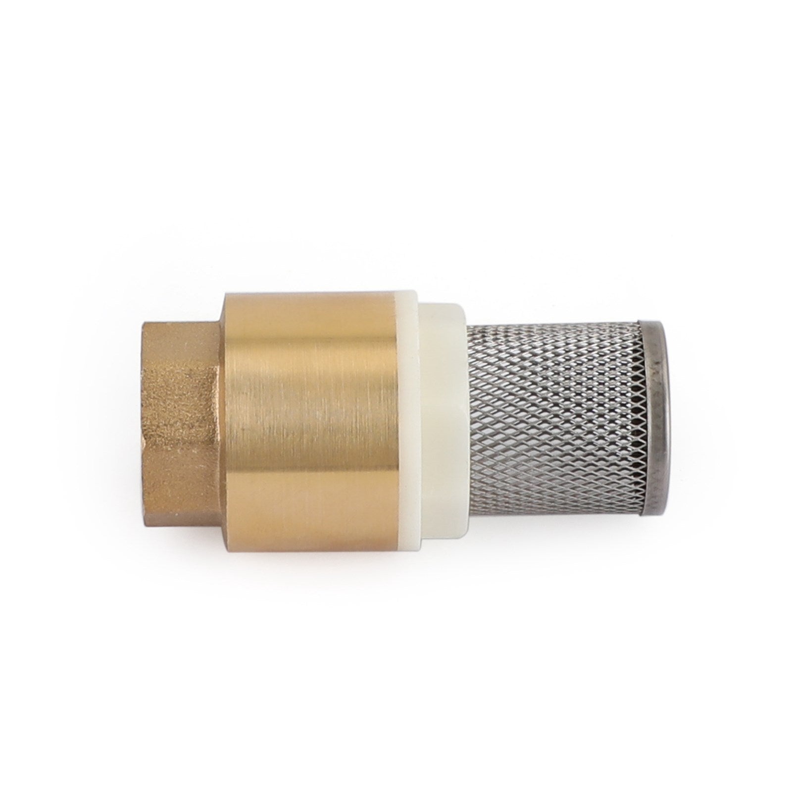 Mosiężny zawór zwrotny zwrotny 3/4" NPT ze sprężyną i filtrem 200 PSI