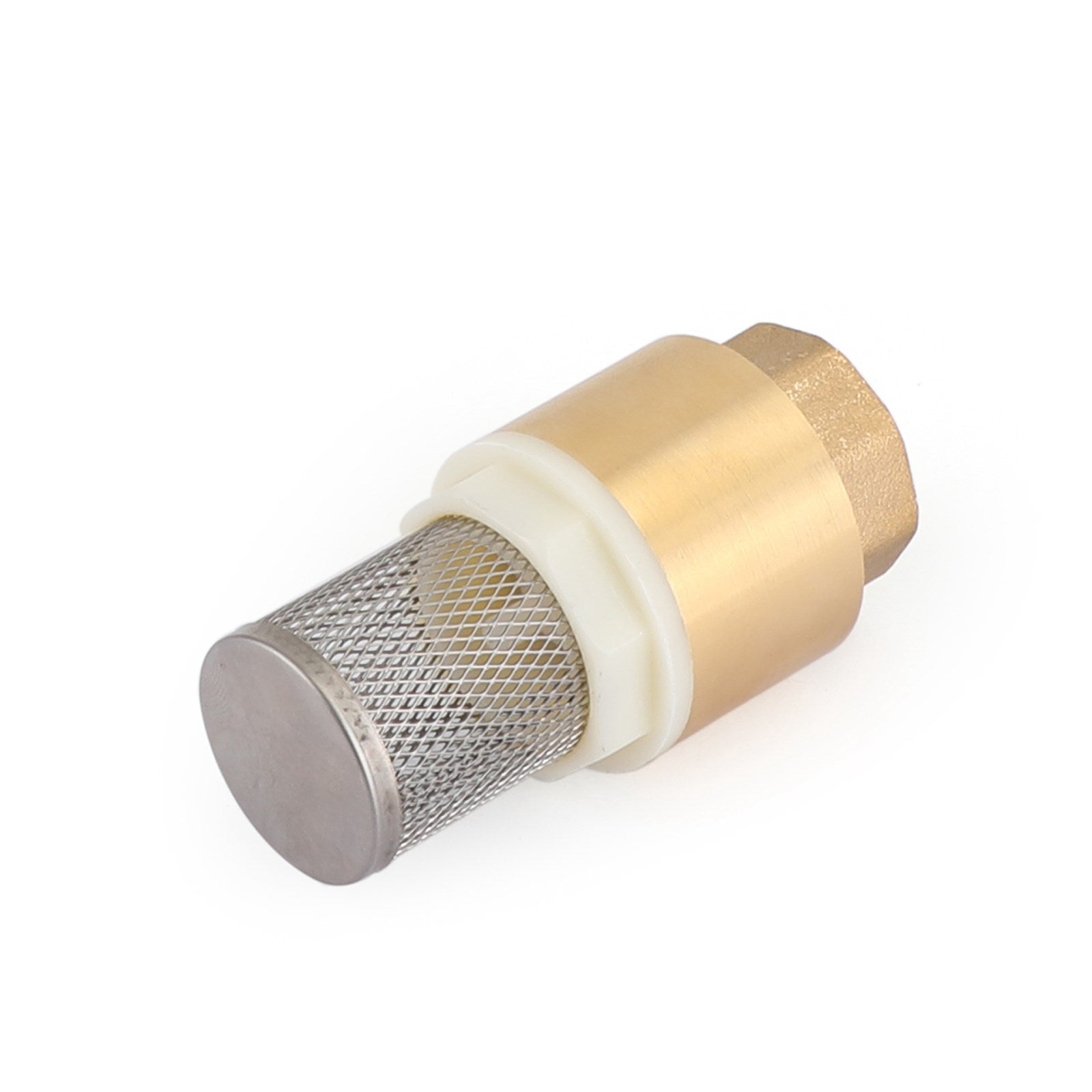 Mosiężny zawór zwrotny zwrotny 3/4" NPT ze sprężyną i filtrem 200 PSI