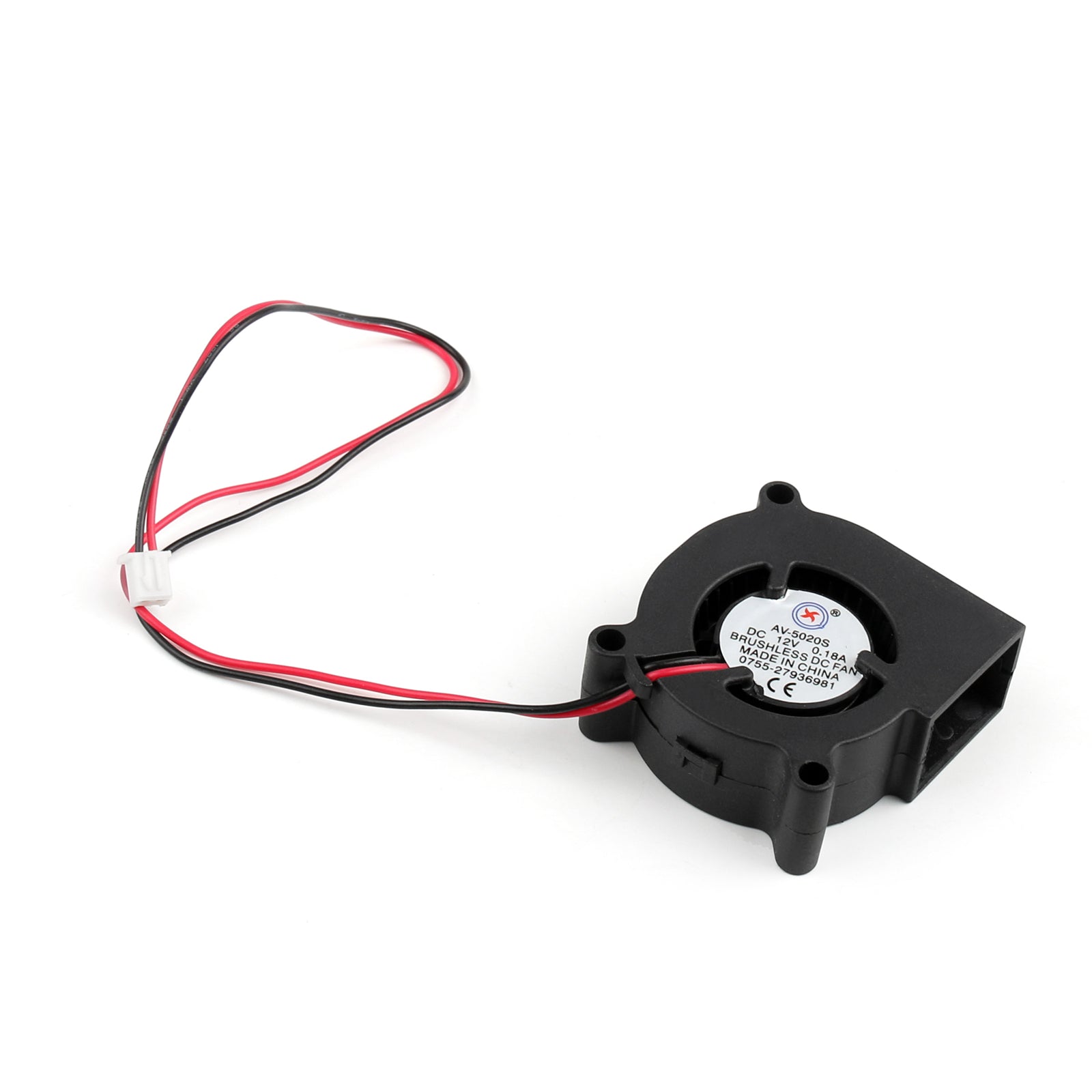 Ventola di raffreddamento CC senza spazzole da 4 pezzi 12V 5020s 50x50x20mm 0,18A 2 pin