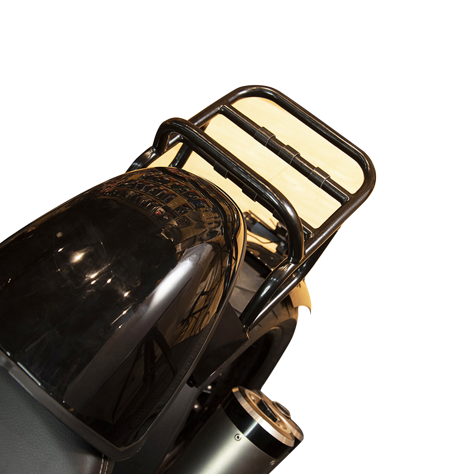 Porte-bagages arrière noir pour BMW R 1200 NineT Scrambler 2014-2020 générique