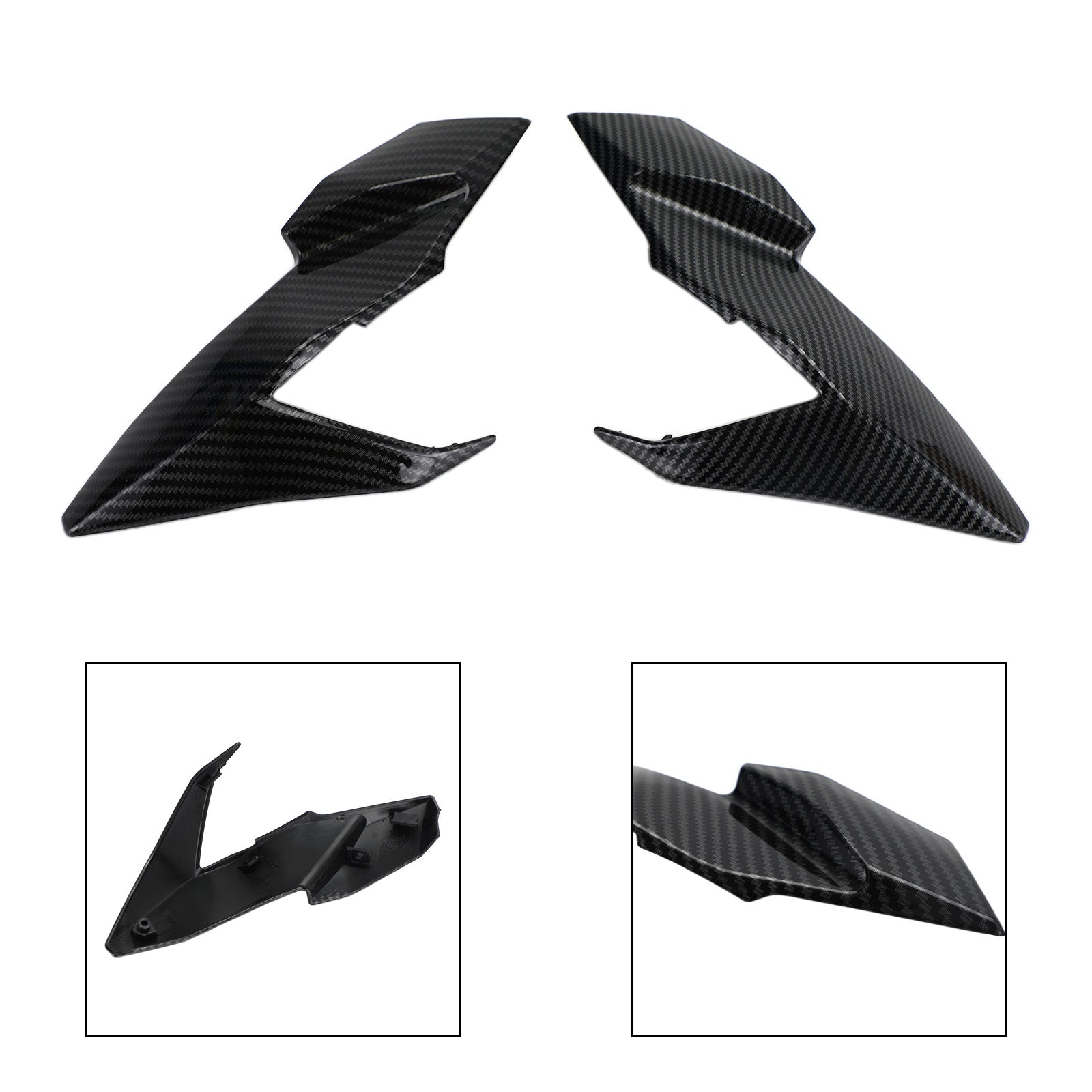 Pokrov žarometov na plošči žarometov pred ABS Side za Kawasaki Z650 2017-2019 generic