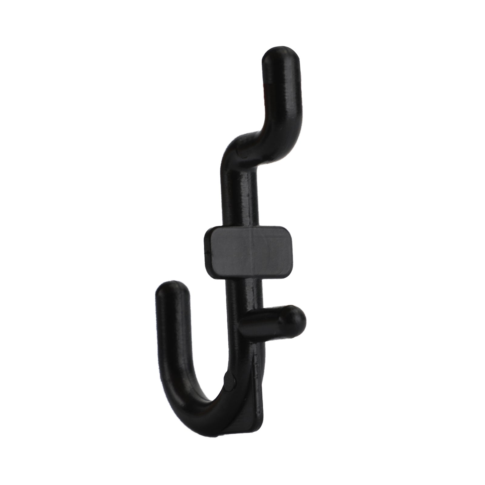 Areyourshop Peg Board Koukkusarja Autotallin säilytystyökalu Pegboard 100 kpl J muovinen lukituskoukku