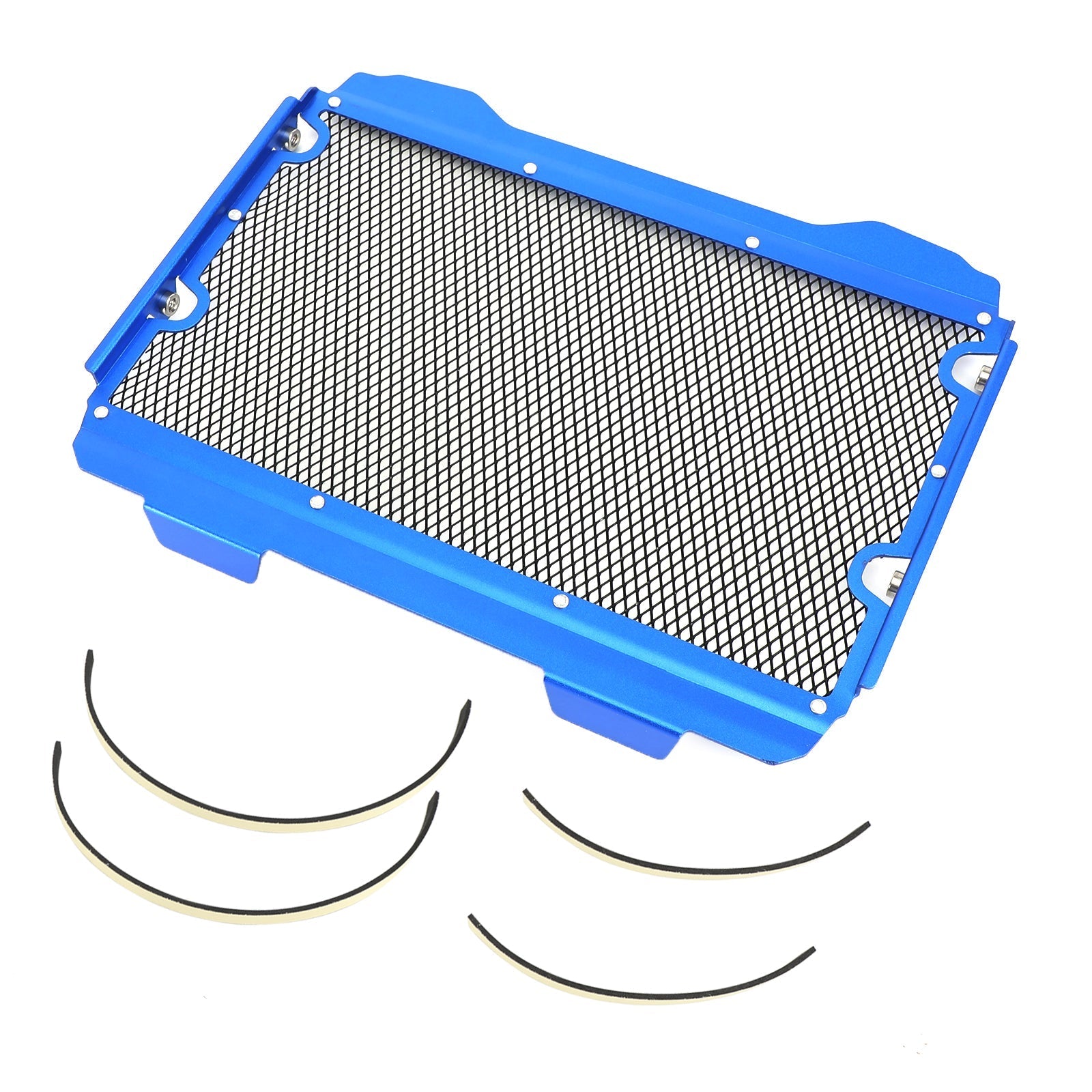 Motocykl chłodnicy dla Yamaha MT-07 21-22 Srebrny