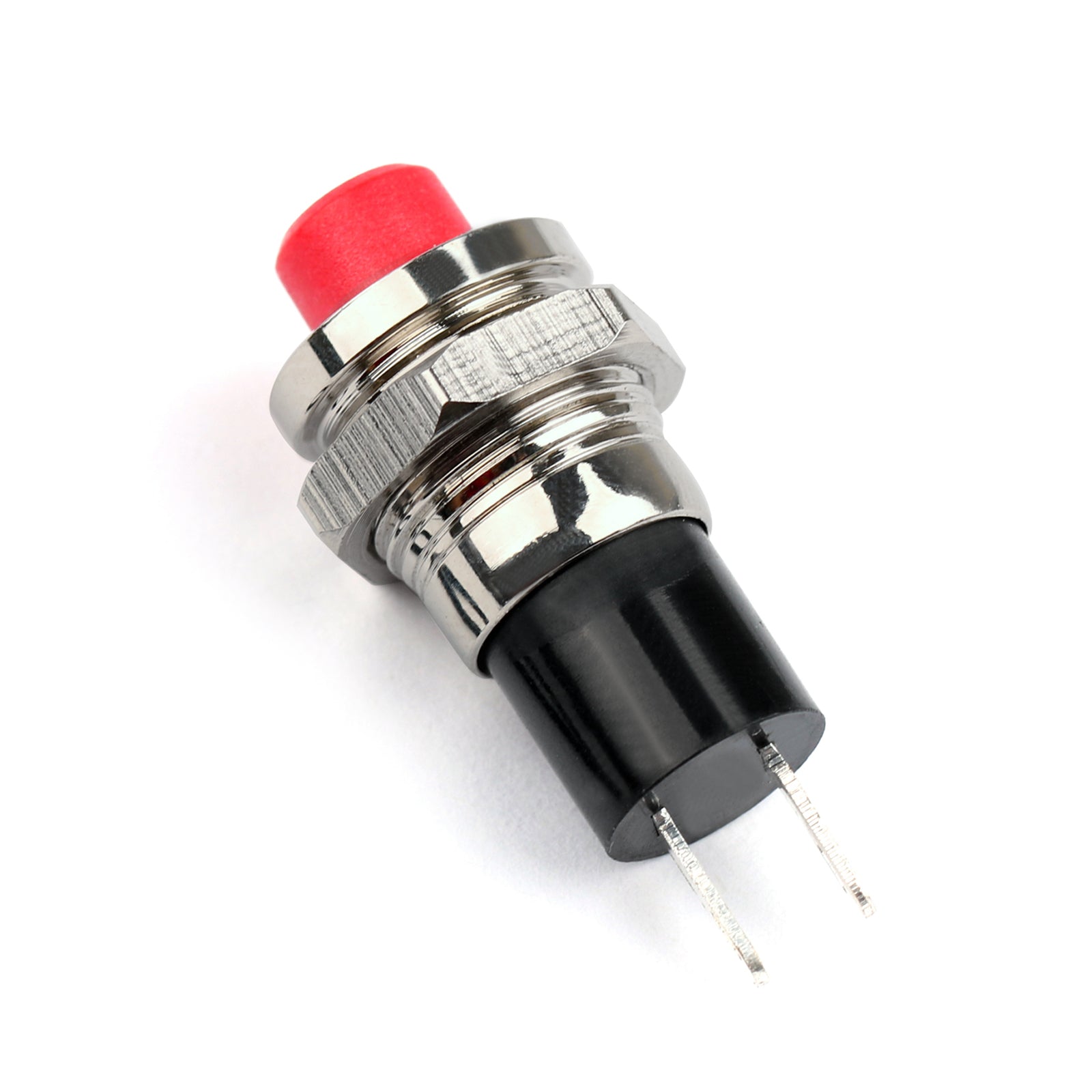 Nuova mini mini PPST Pusher Momentana N/O Accensione ON/OFF 10 mm R/B Stop per auto/barca