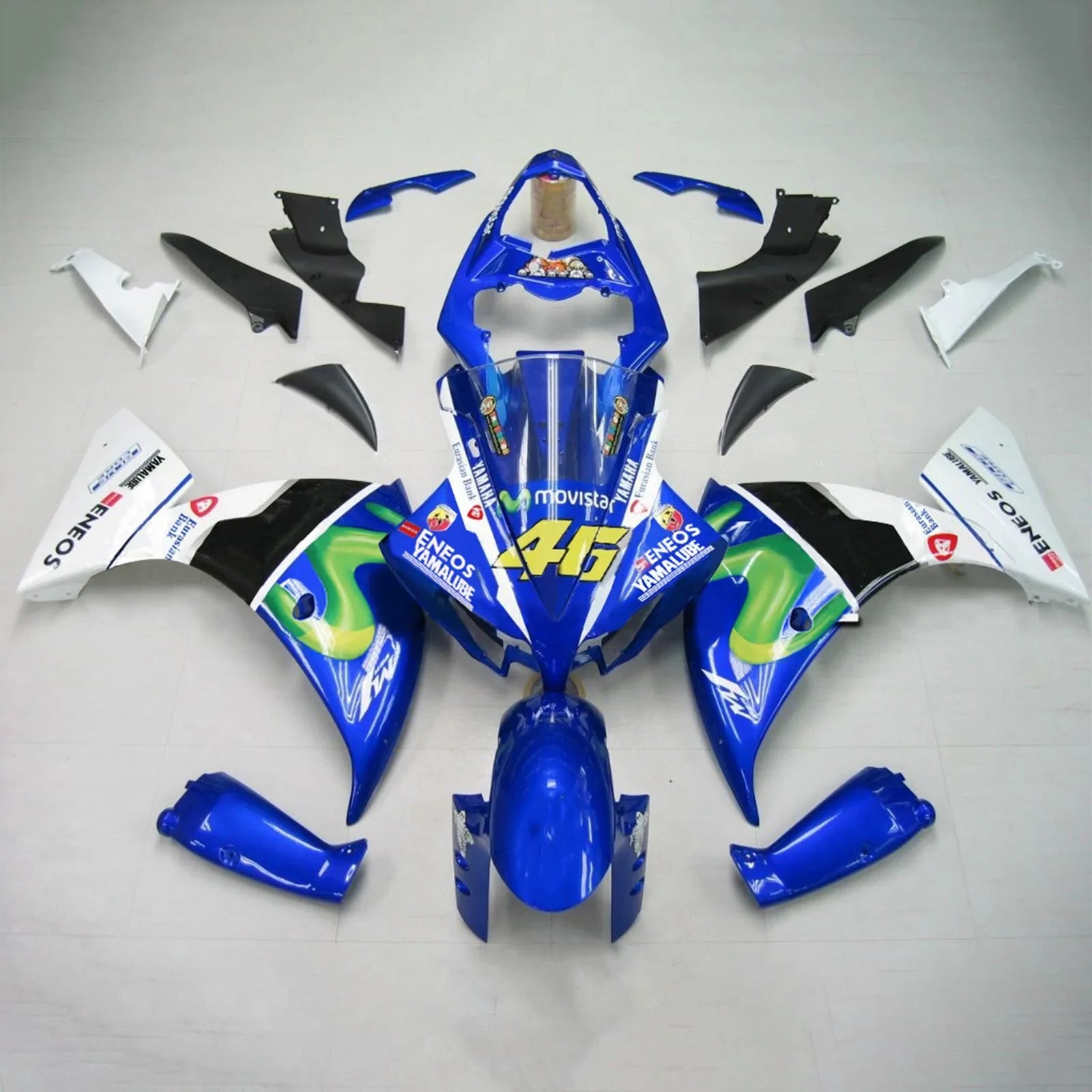 Kit carena Amotopart per Yamaha YZF 1000 R1 2009-2011 generico
