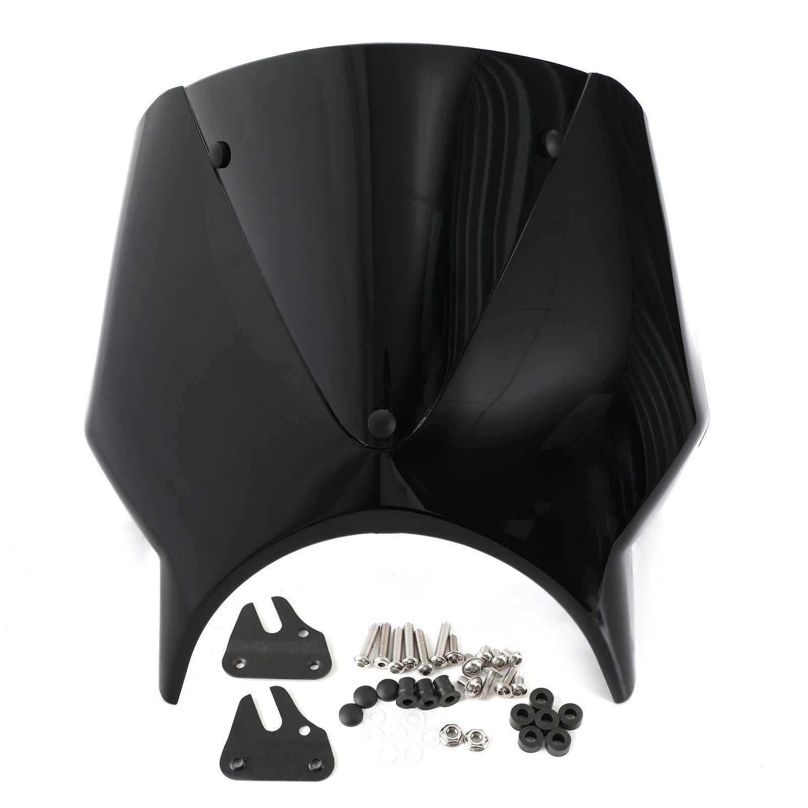 Parabrezza motociclistico in plastica ABS per Yamaha XSR700 XSR900 2020 Generico