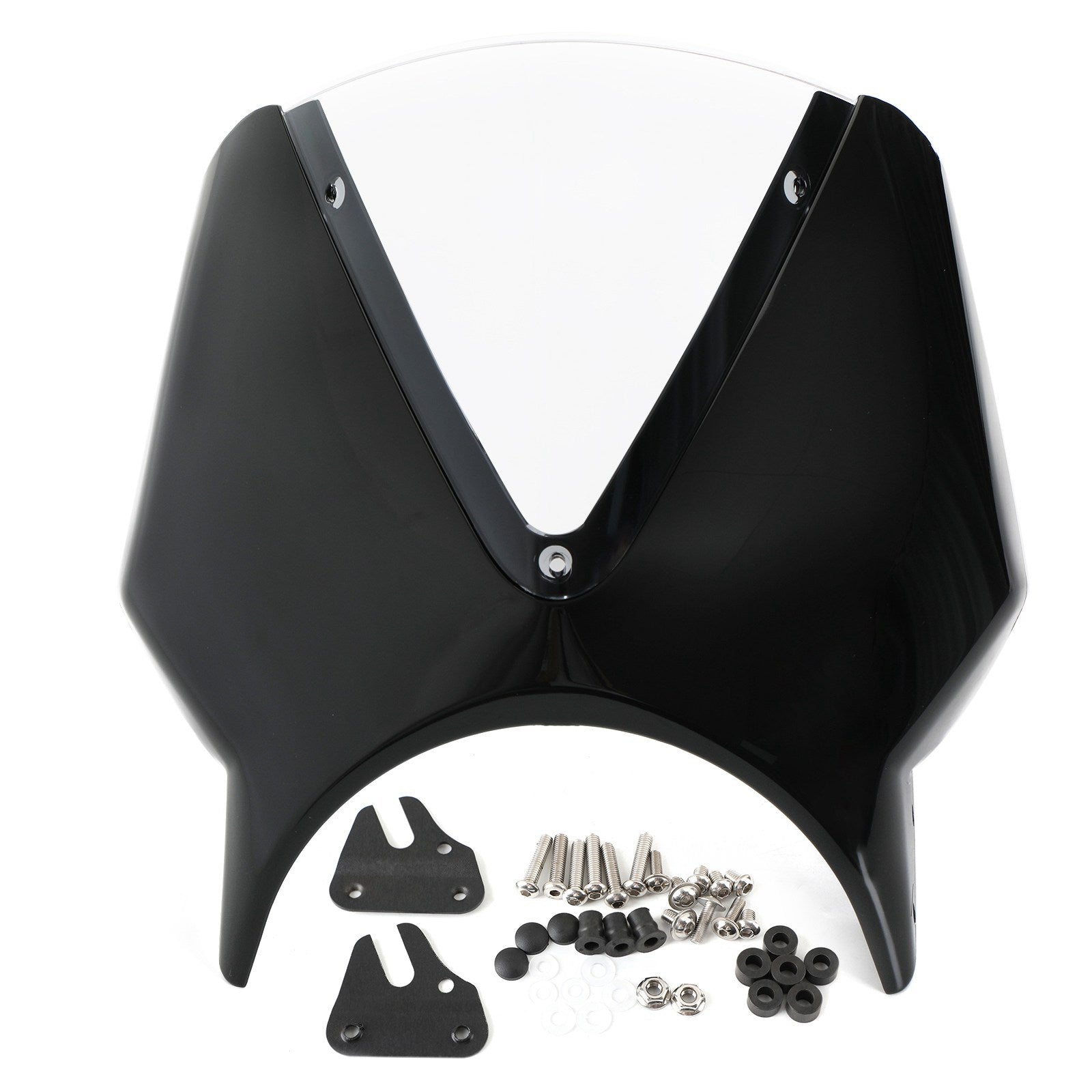 Parabrezza motociclistico in plastica ABS per Yamaha XSR700 XSR900 2020 Generico