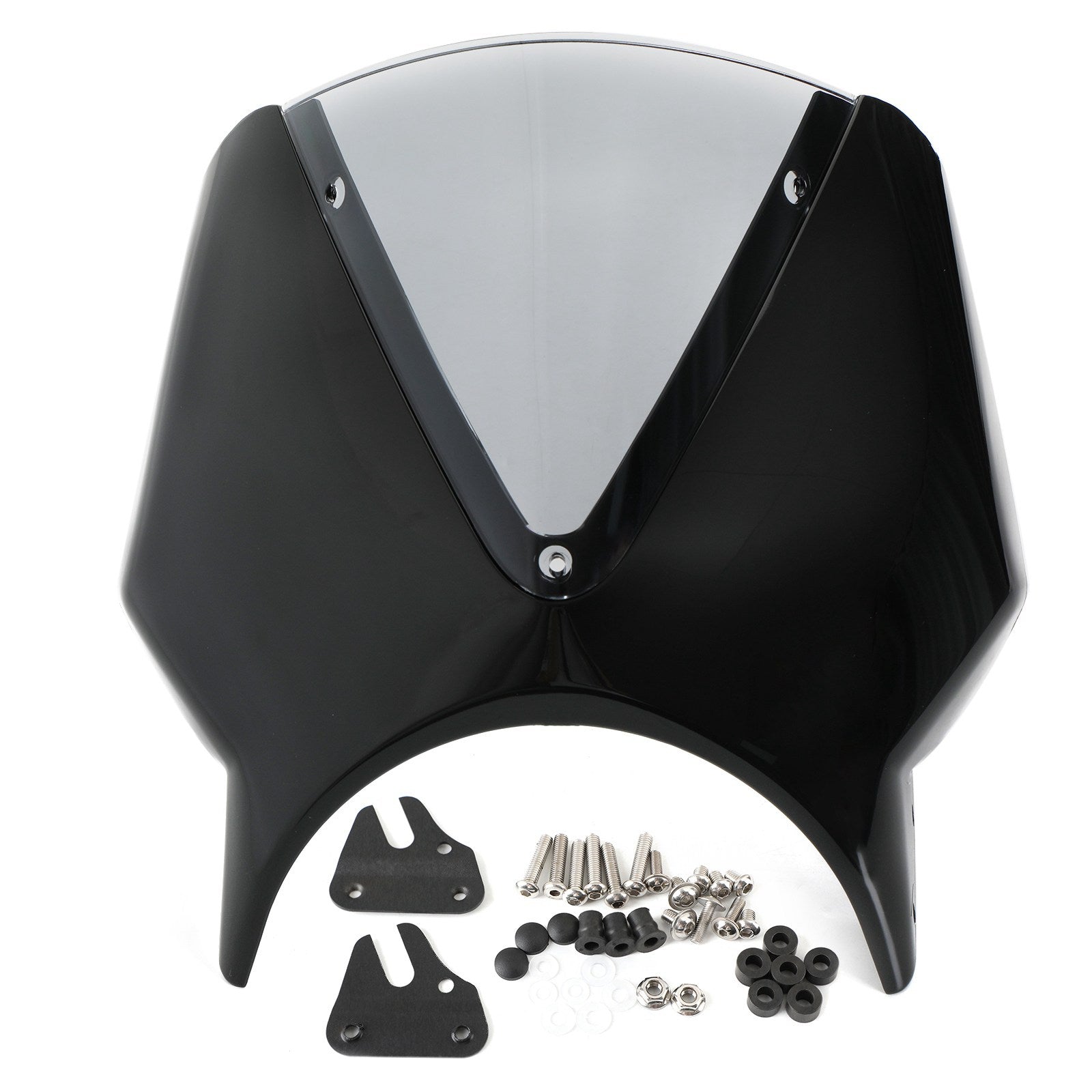 Parabrezza motociclistico in plastica ABS per Yamaha XSR700 XSR900 2020 Generico