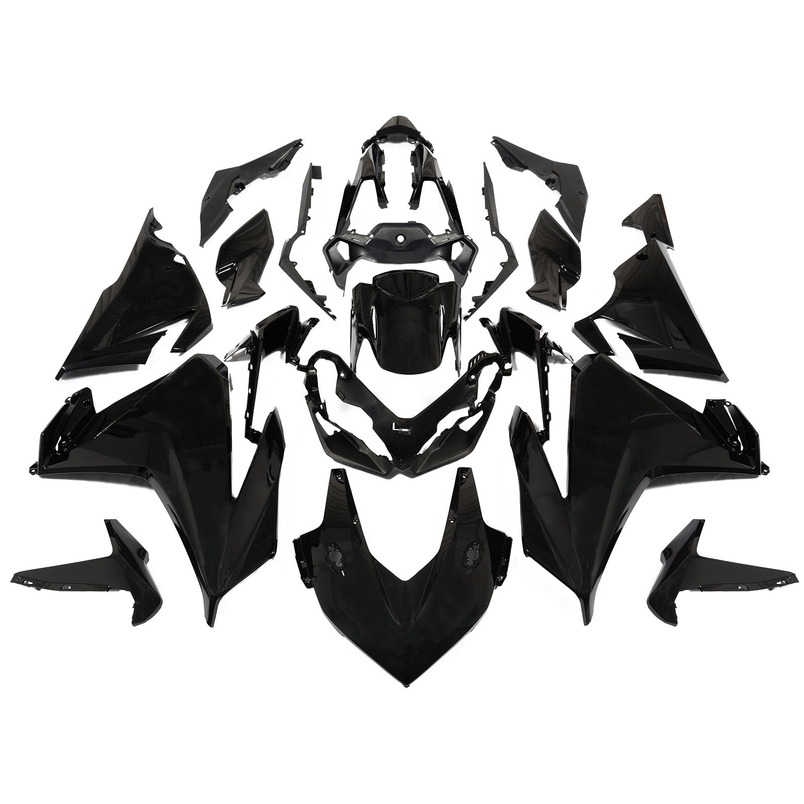 AMOTOPART CARRÉNAGE HONDA CBR500R 2019-2021 Kit de moldeo inyección ABS carrocería genérica