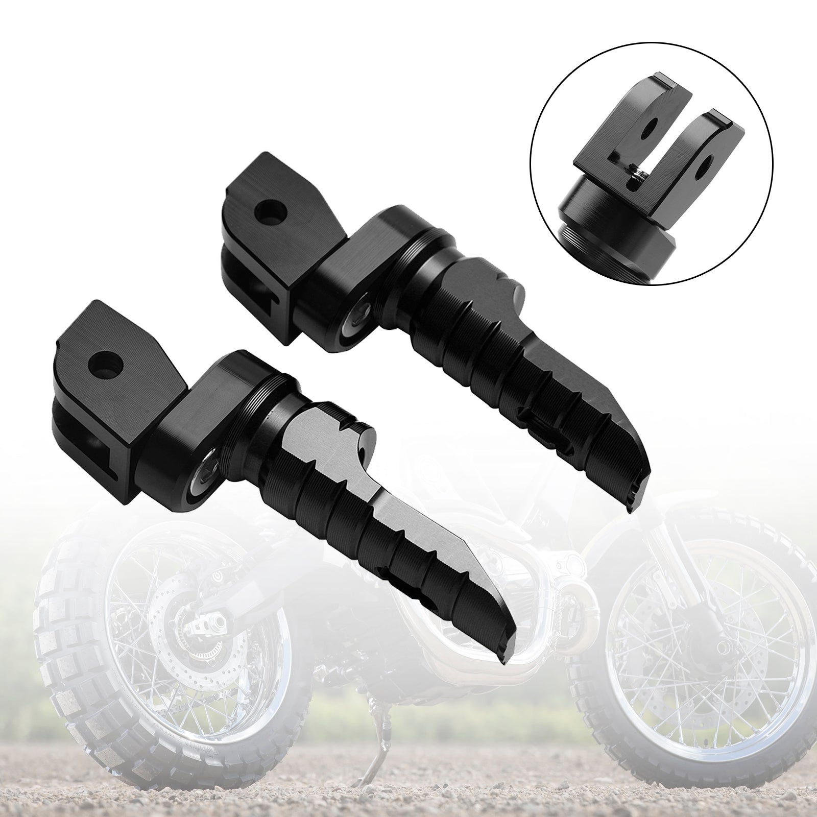Estriberas delanteras Estriberas para DUCATI MONSTER 821 937 950 1100/S/EVO 1200/S/R